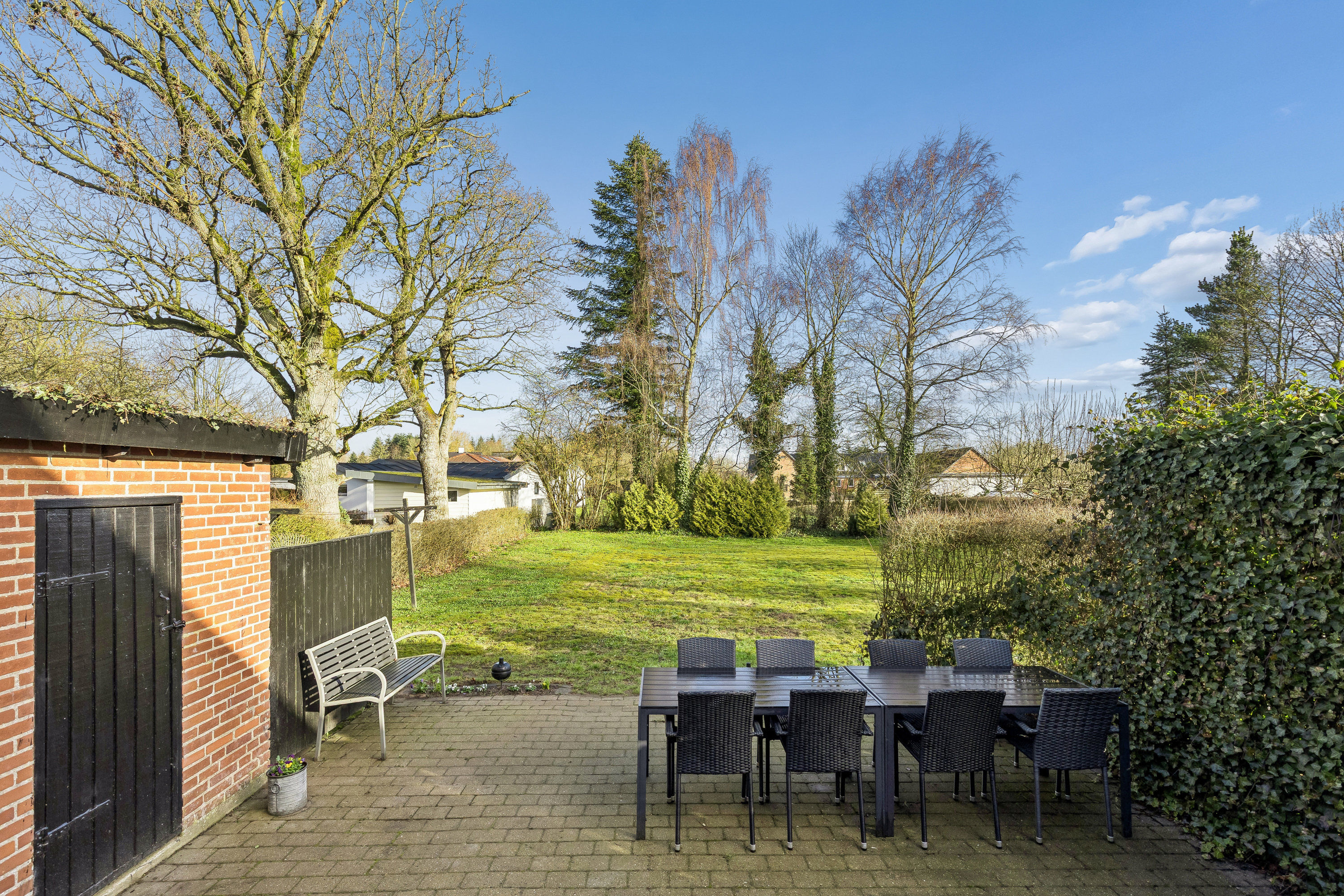 Fremhævet terrasse billede i fuldskærmstilstand. Billede af Teglværksvej 7, Stubberup, 8723 Løsning