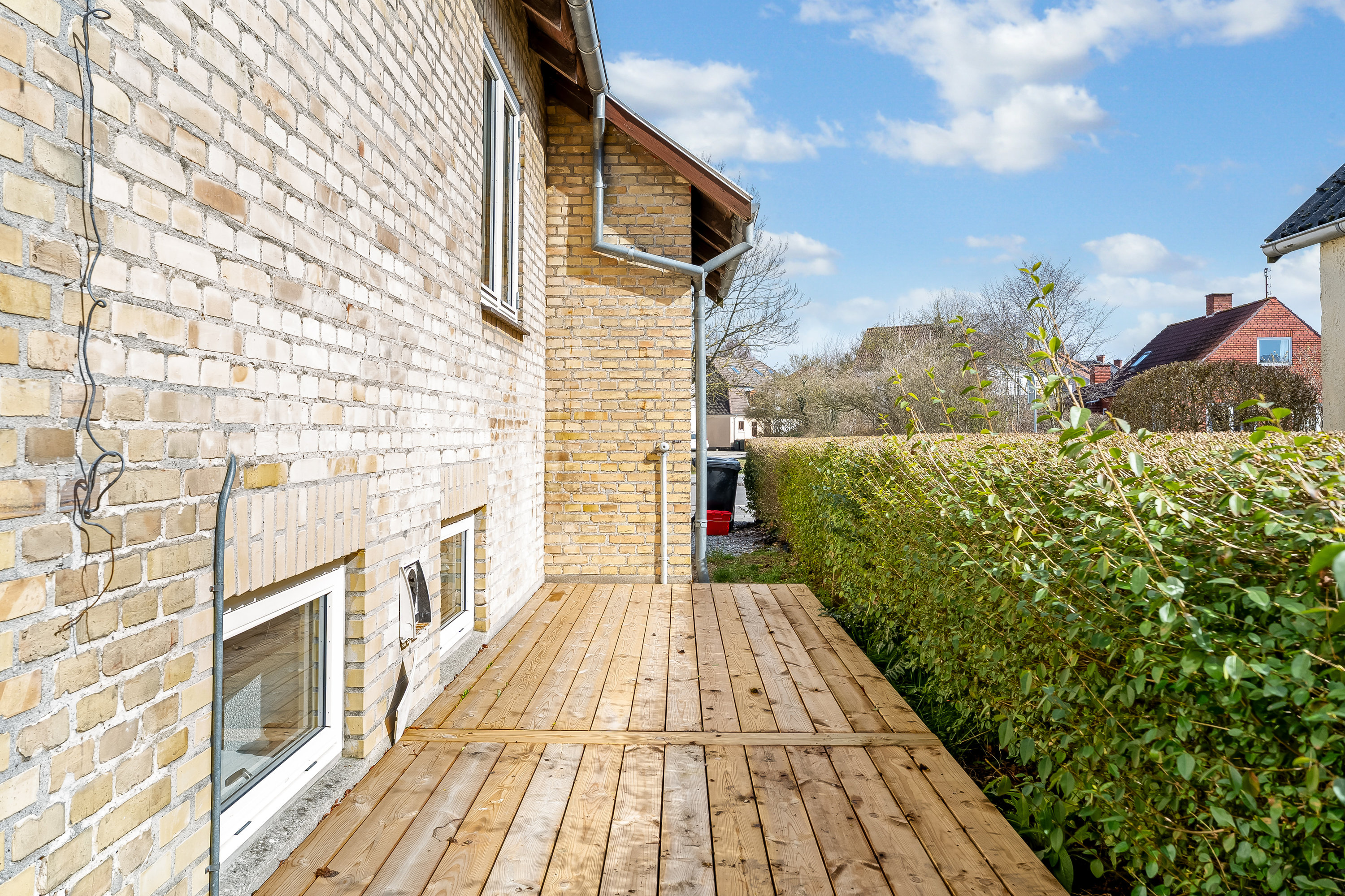 Fremhævet terrasse billede i fuldskærmstilstand. Billede af Østre Allé 12, 4900 Nakskov