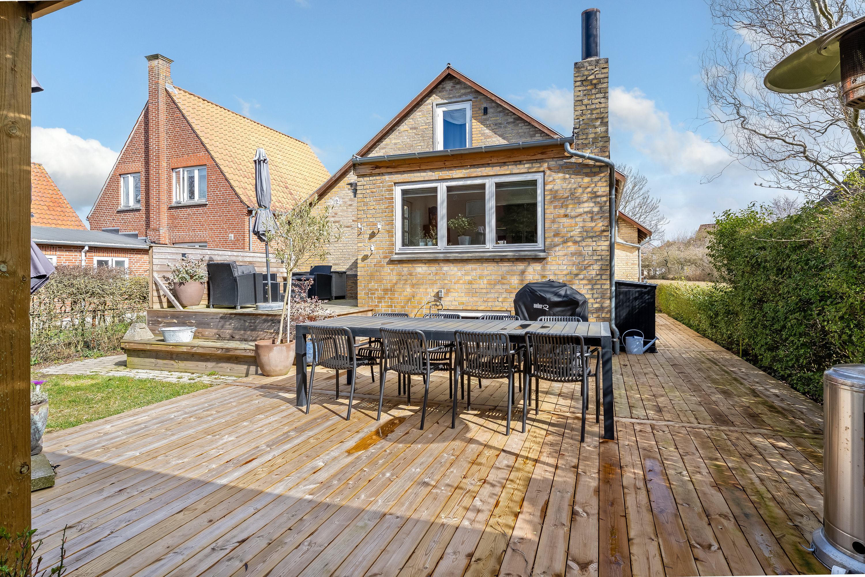 Fremhævet terrasse billede i fuldskærmstilstand. Billede af Østre Allé 12, 4900 Nakskov