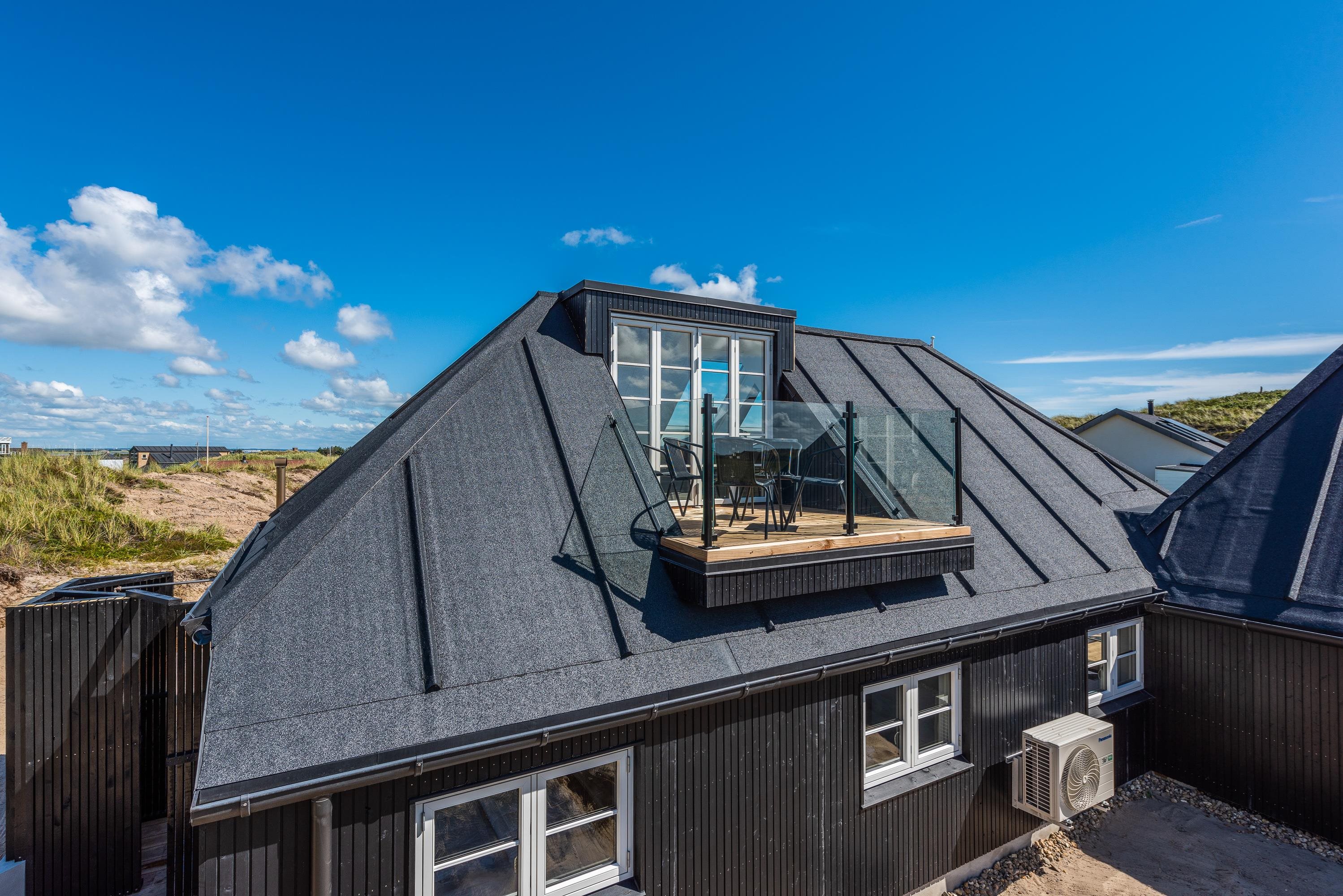 Fremhævet tagterrasse billede i fuldskærmstilstand. Billede af Nordsøvej 346, Søndervig, 6950 Ringkøbing