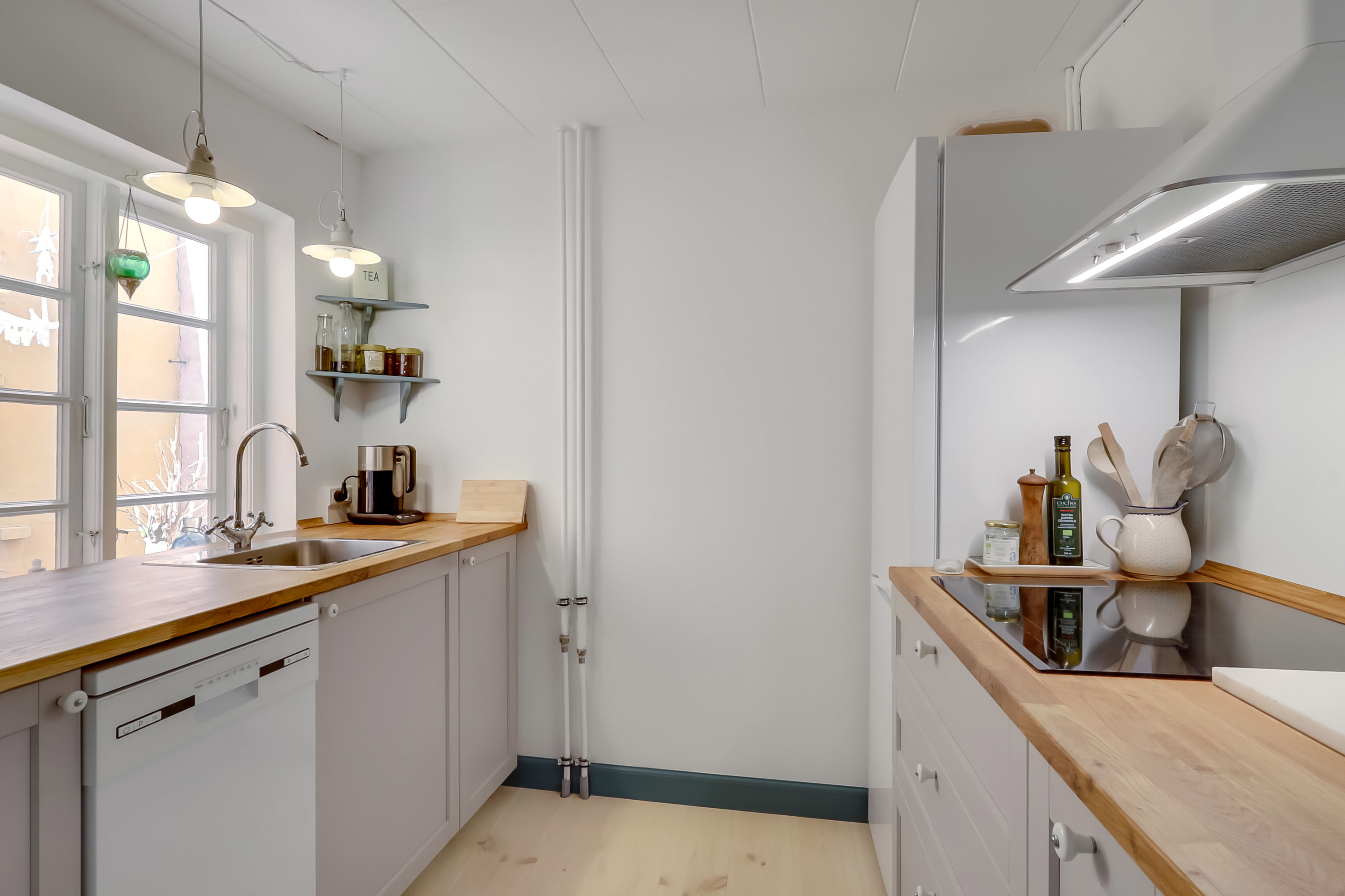 Fremhævet køkken billede i fuldskærmstilstand. Billede af Sidsel Bagers Gade 11, 5900 Rudkøbing