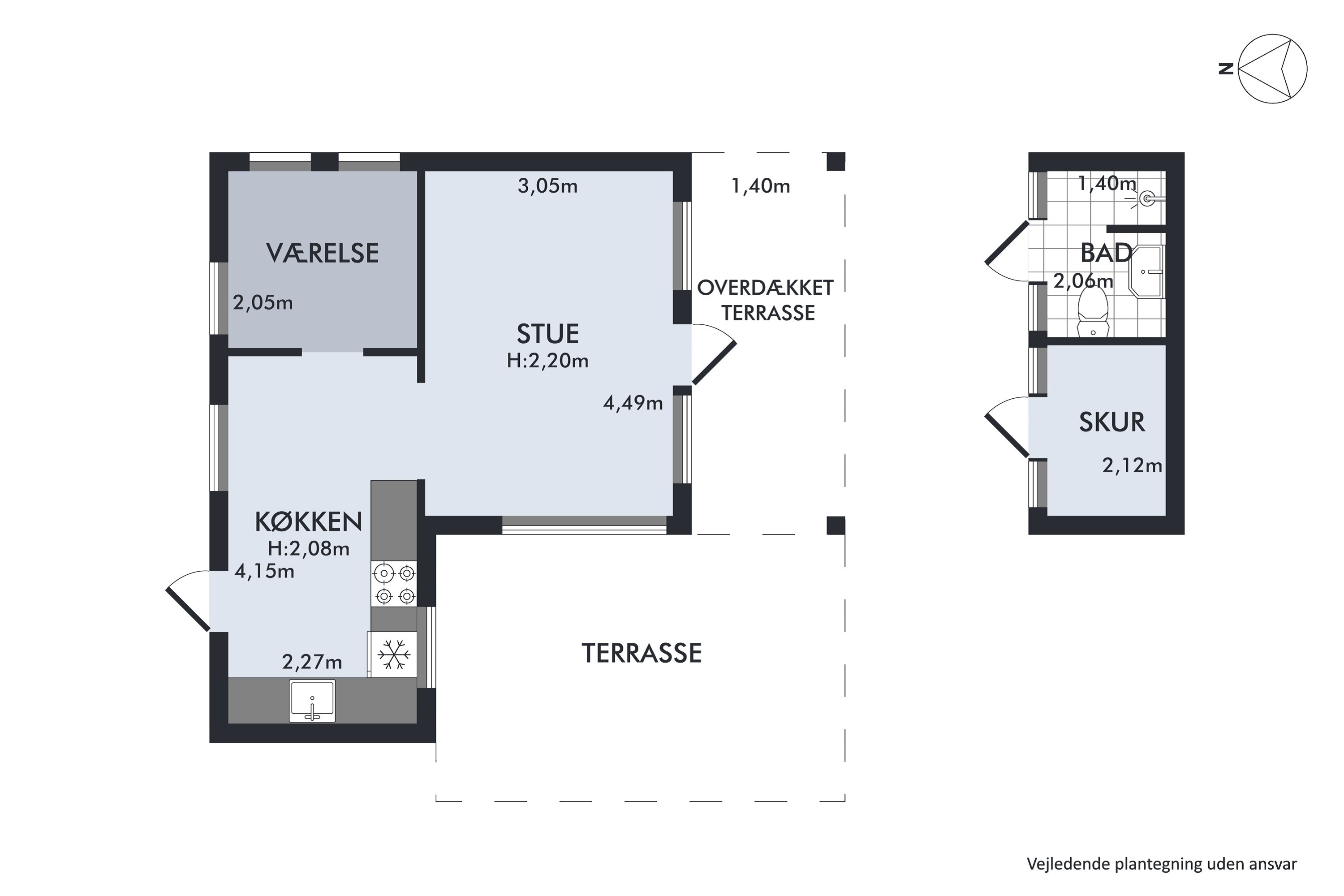 Plantegninger billede af Lenesvej 67, Hf. Hjortespring, 2730 Herlev