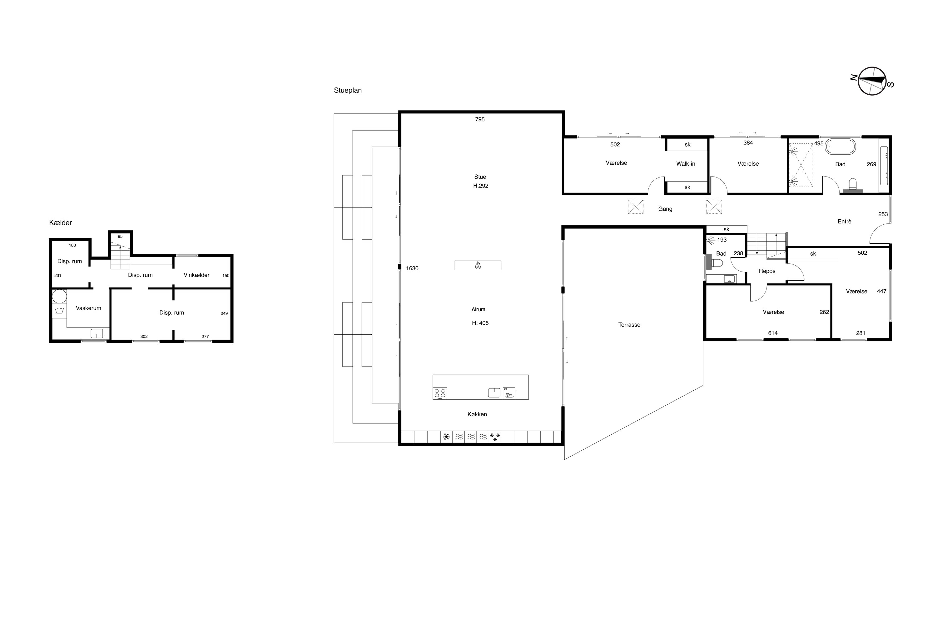 Plantegninger billede af Hjortekærbakken 30, 2800 Kongens Lyngby