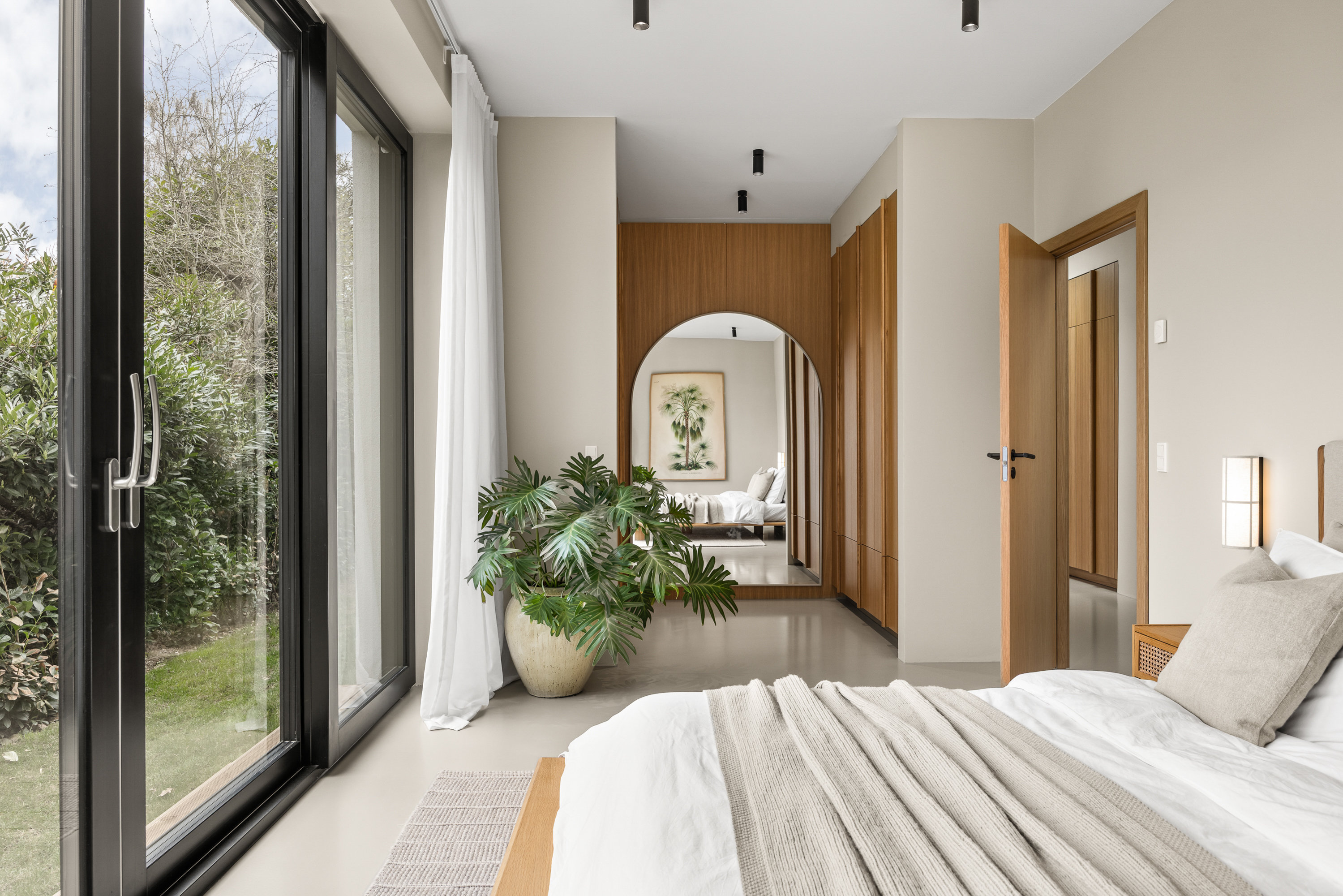 Fremhævet soveværelse billede i fuldskærmstilstand. Billede af Hjortekærbakken 30, 2800 Kongens Lyngby