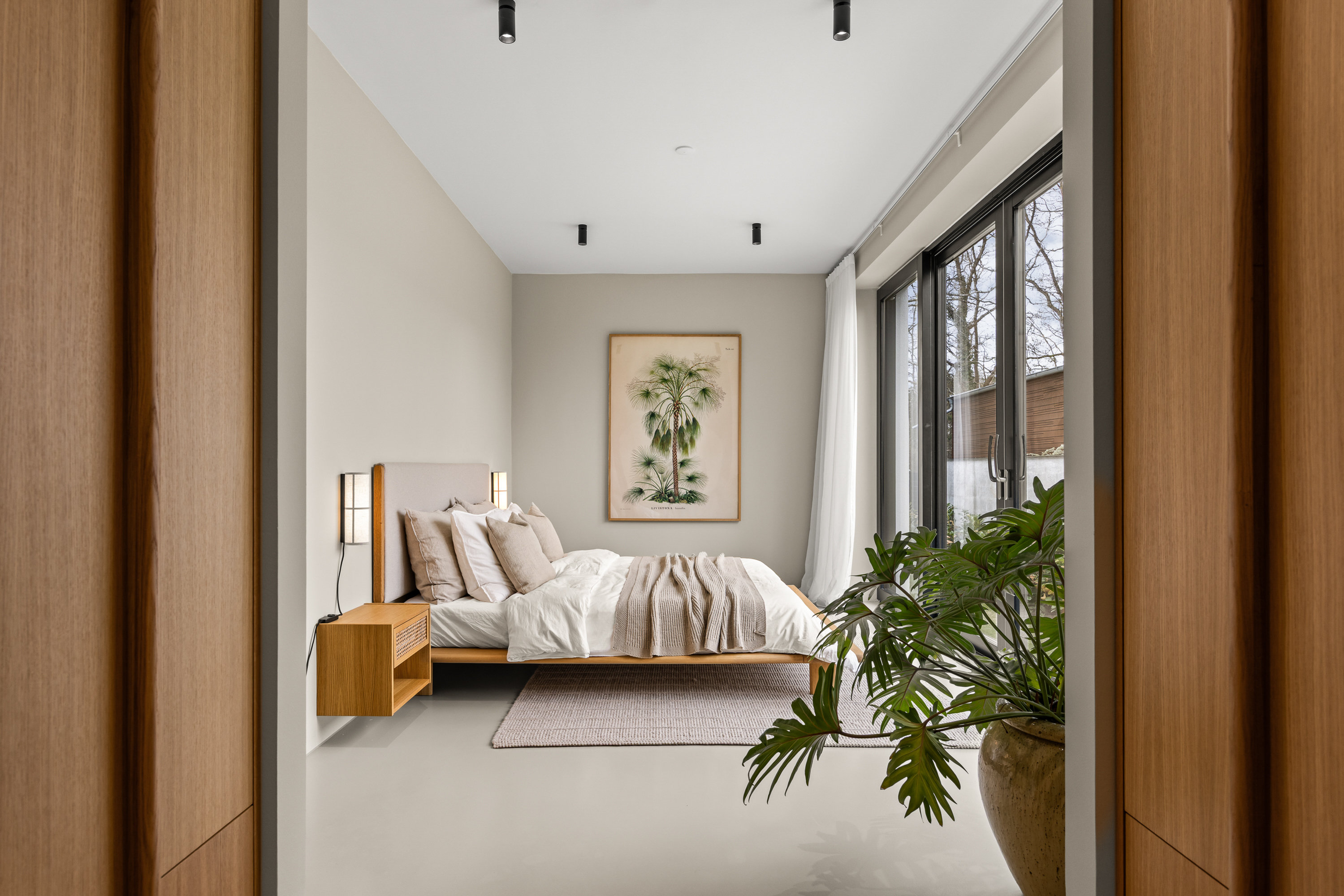 Fremhævet soveværelse billede i fuldskærmstilstand. Billede af Hjortekærbakken 30, 2800 Kongens Lyngby