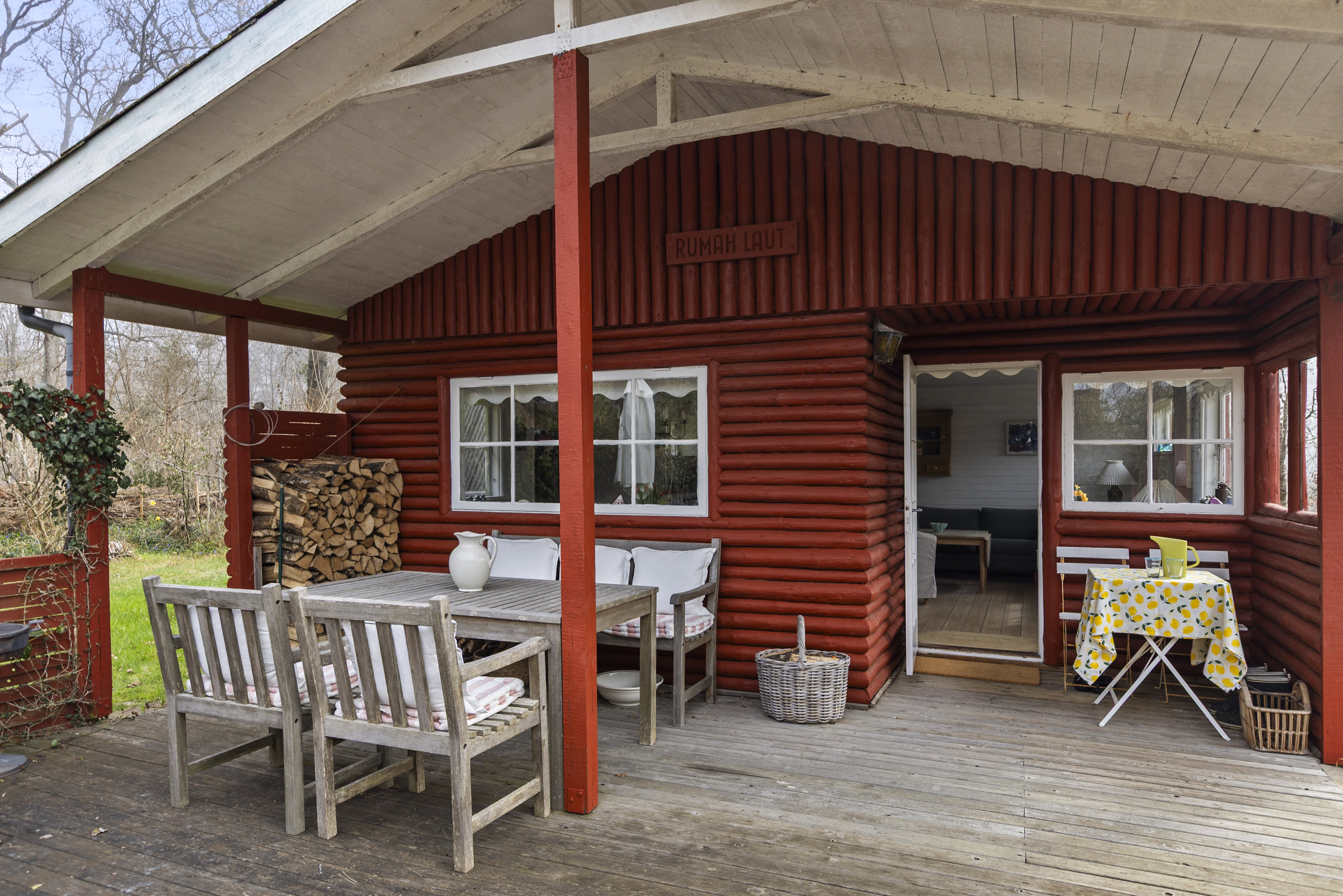 Fremhævet terrasse billede i fuldskærmstilstand. Billede af Lærkevej 13, Kobæk, 4230 Skælskør