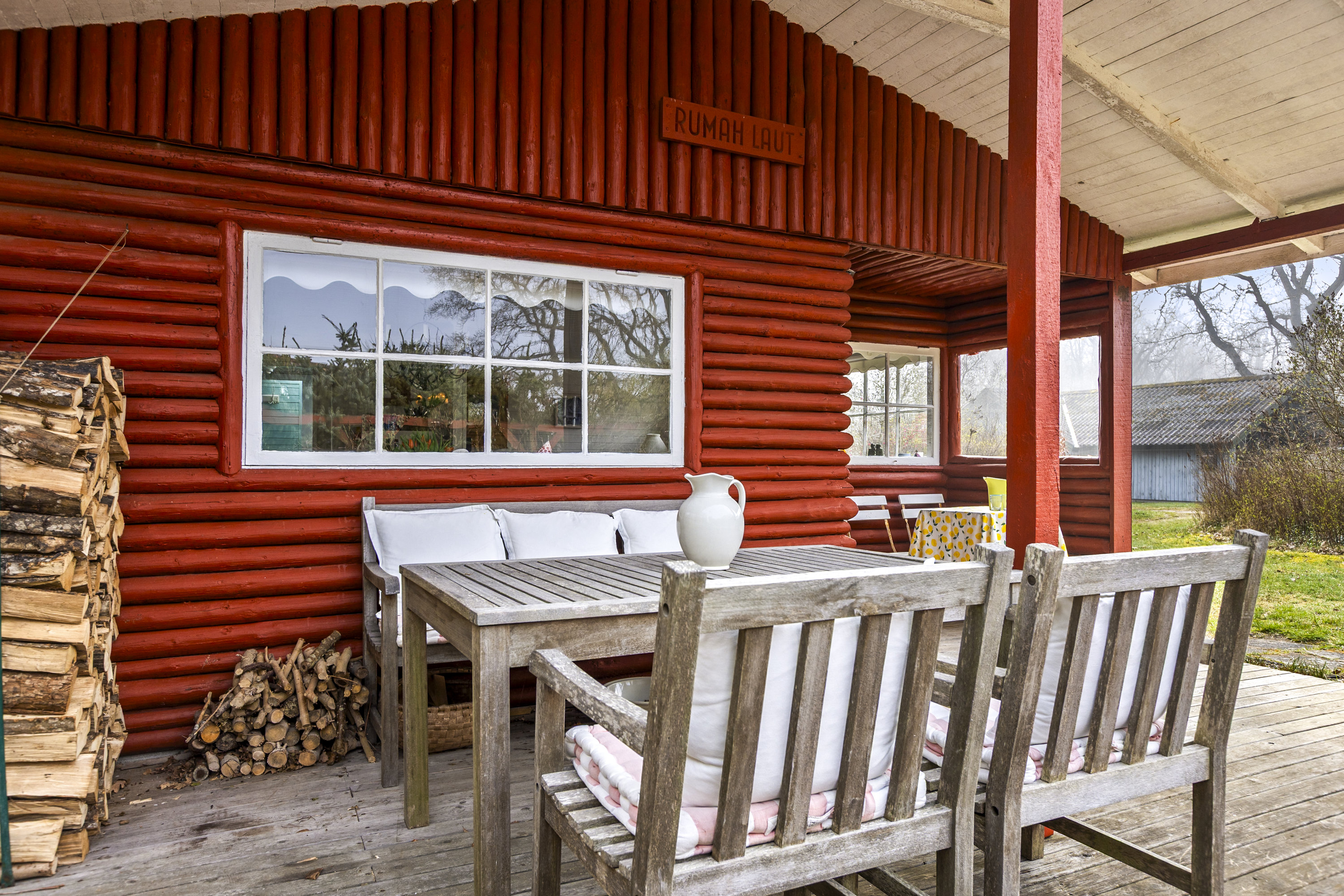 Fremhævet terrasse billede i fuldskærmstilstand. Billede af Lærkevej 13, Kobæk, 4230 Skælskør