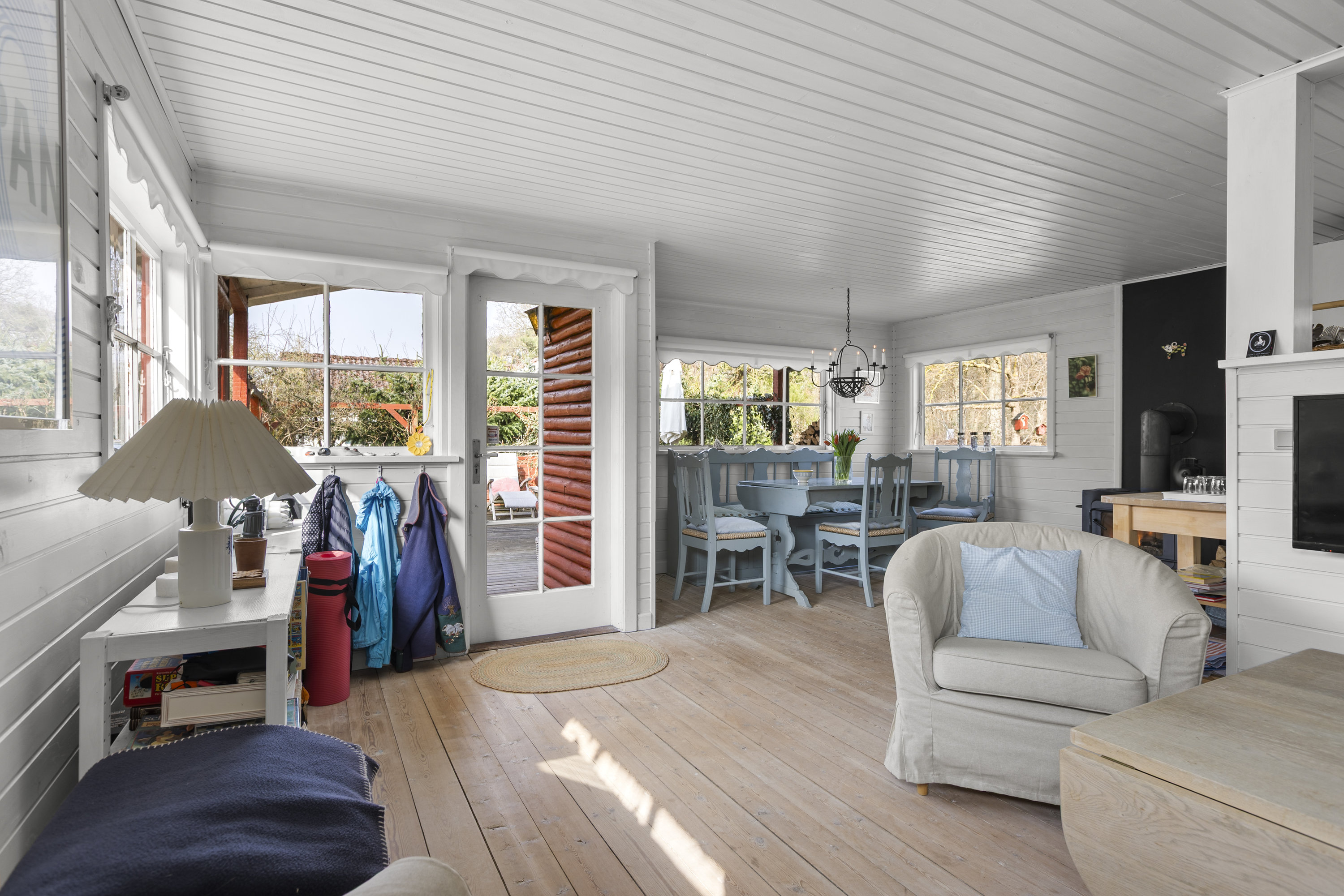 Fremhævet stue billede i fuldskærmstilstand. Billede af Lærkevej 13, Kobæk, 4230 Skælskør