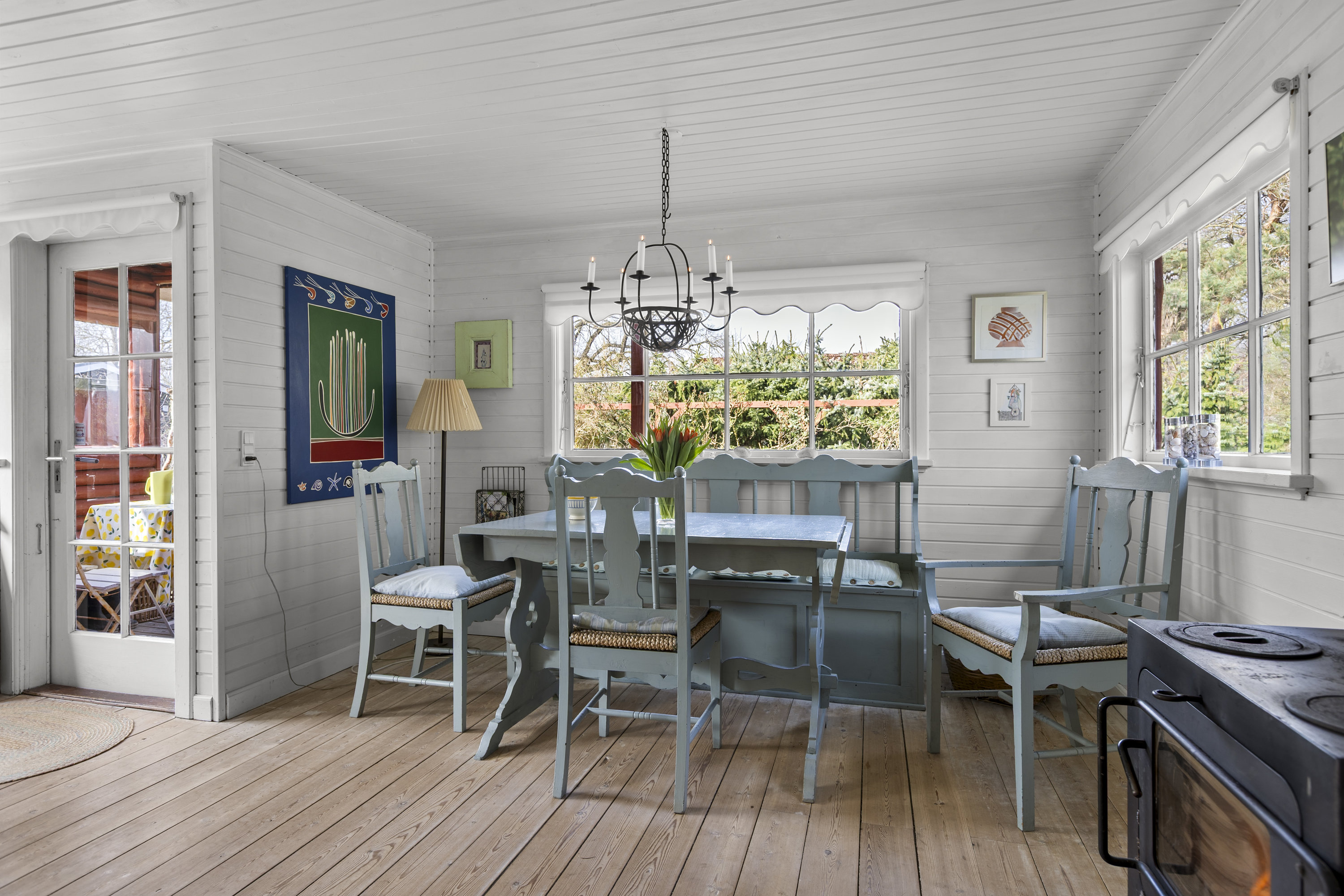 Fremhævet stue billede i fuldskærmstilstand. Billede af Lærkevej 13, Kobæk, 4230 Skælskør