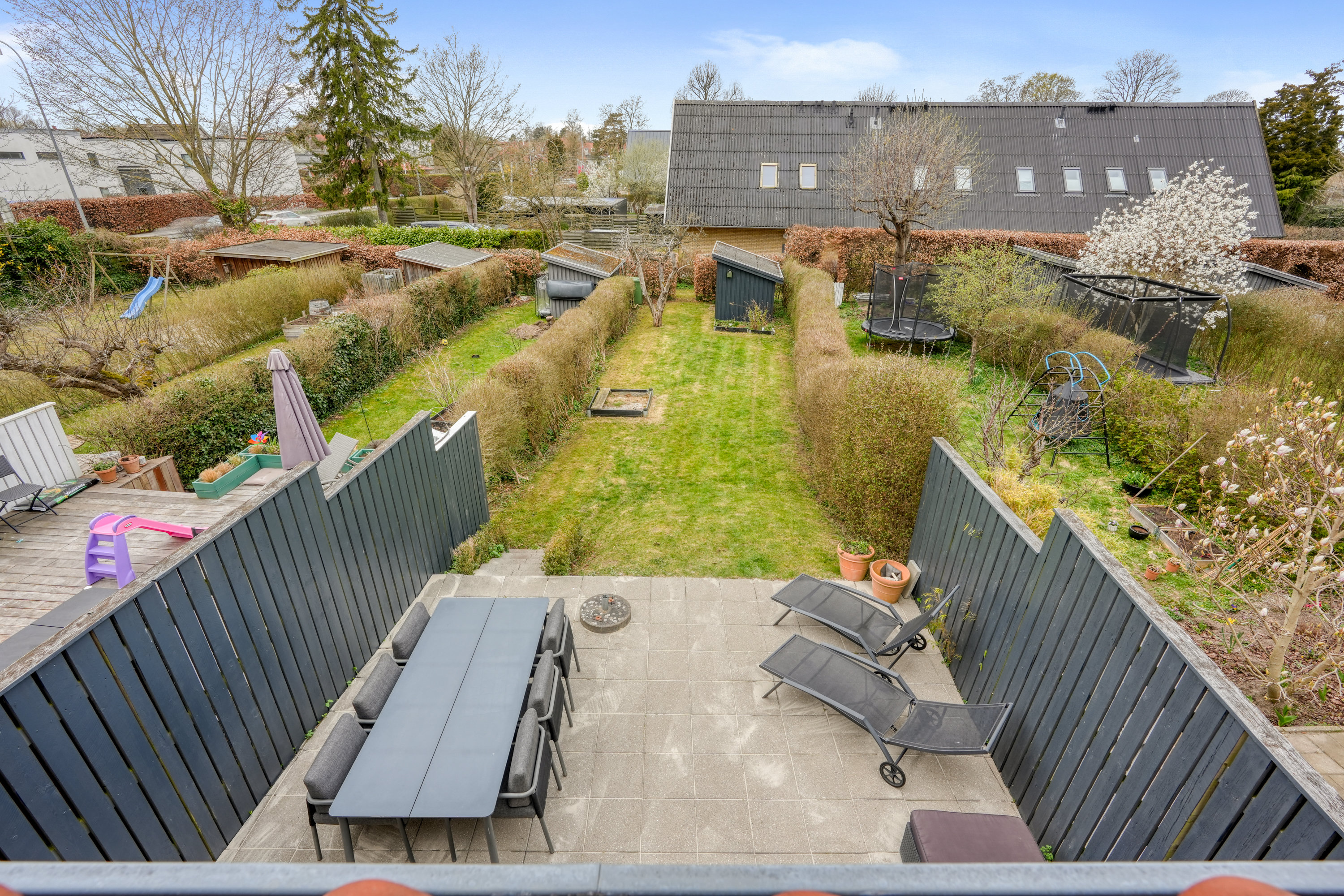 Fremhævet have billede i fuldskærmstilstand. Billede af Æblegården 7, 2800 Kongens Lyngby