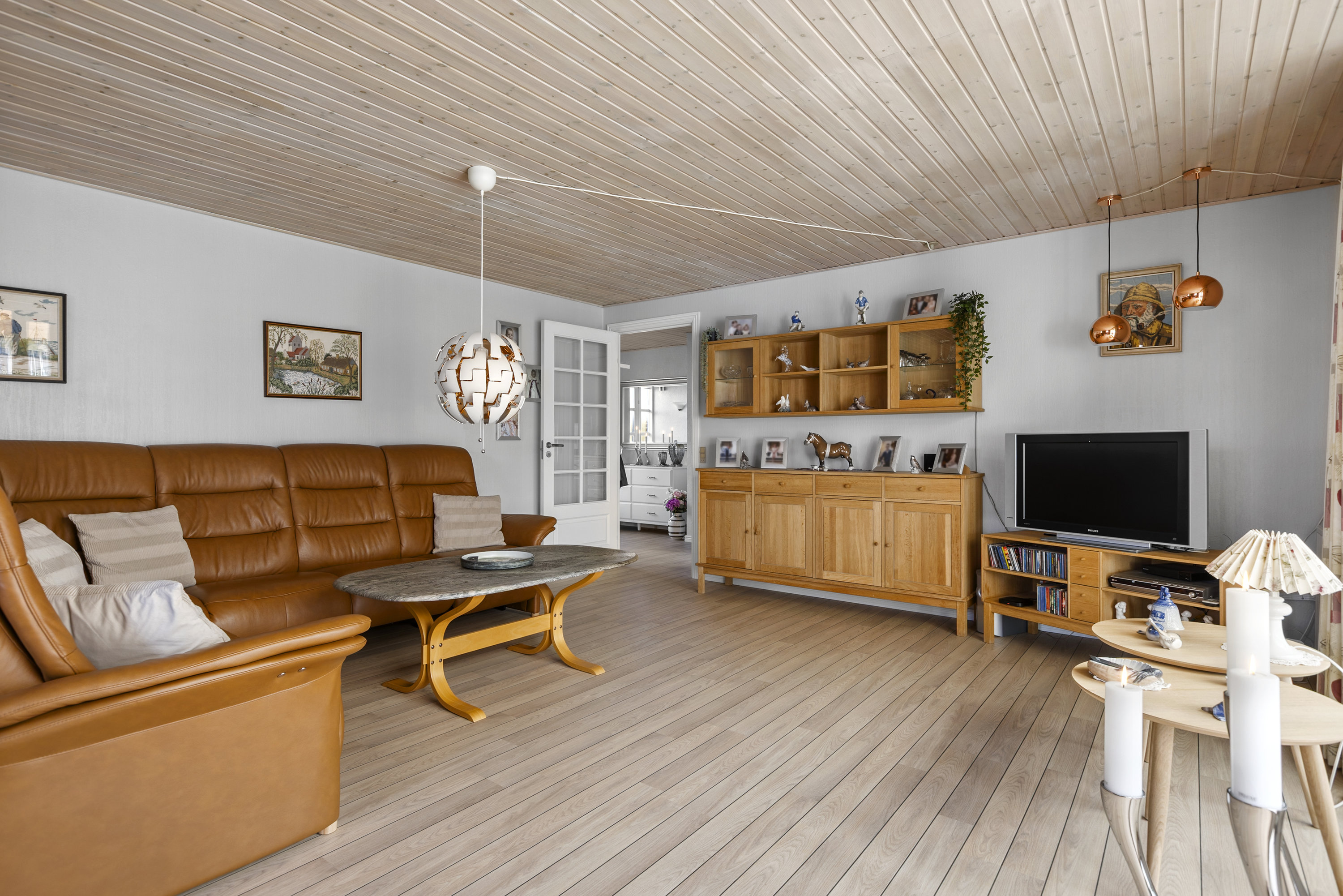 Fremhævet stue billede i fuldskærmstilstand. Billede af Enghavevej 136, 4241 Vemmelev