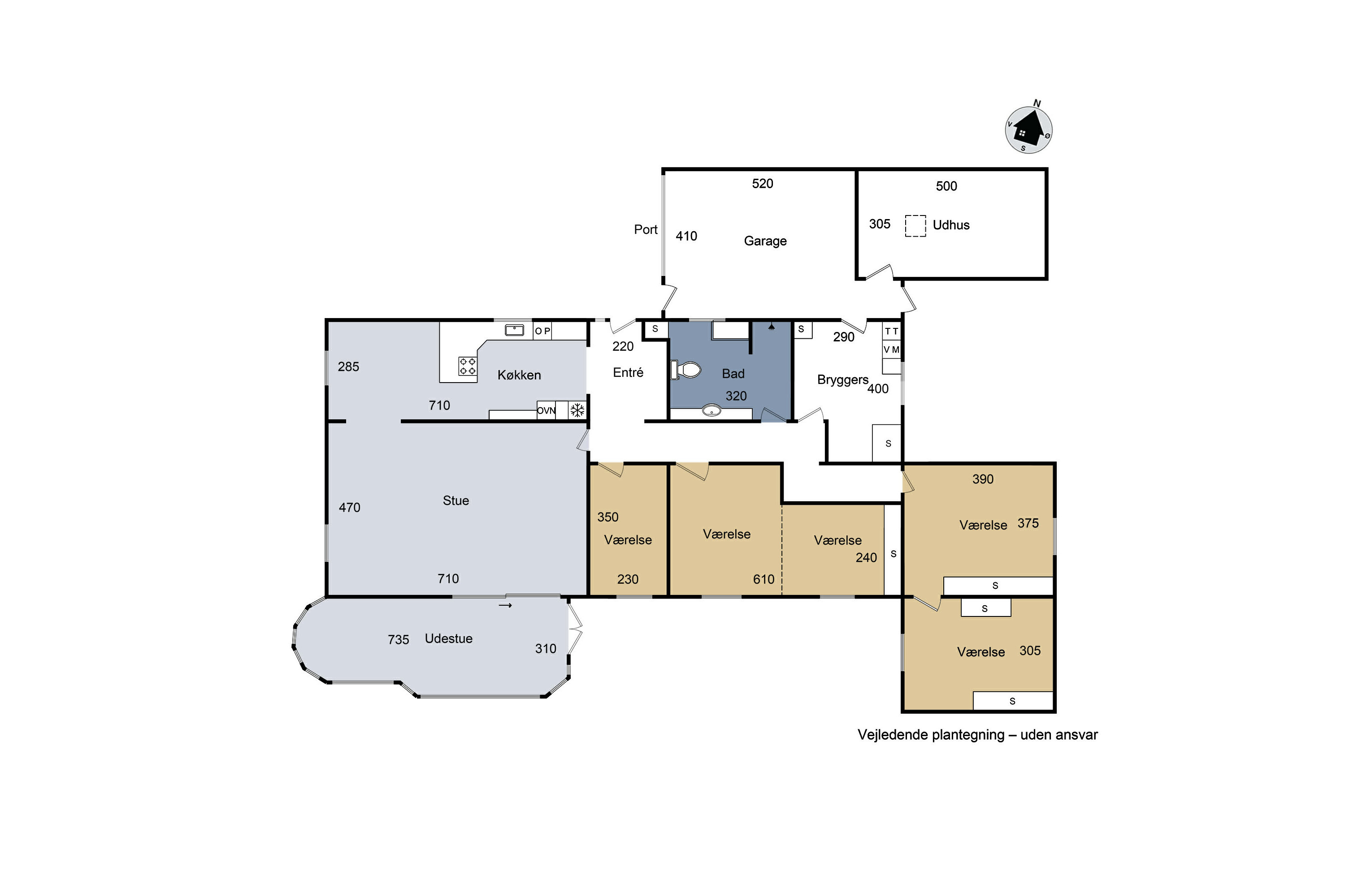 Plantegninger billede af Enghavevej 136, 4241 Vemmelev