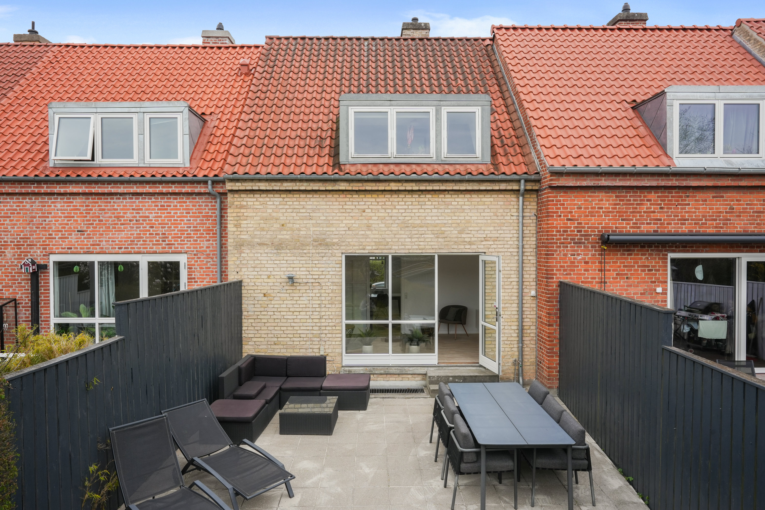 Rækkehus: Terrasse på Æblegården 7, 2800 Kongens Lyngby