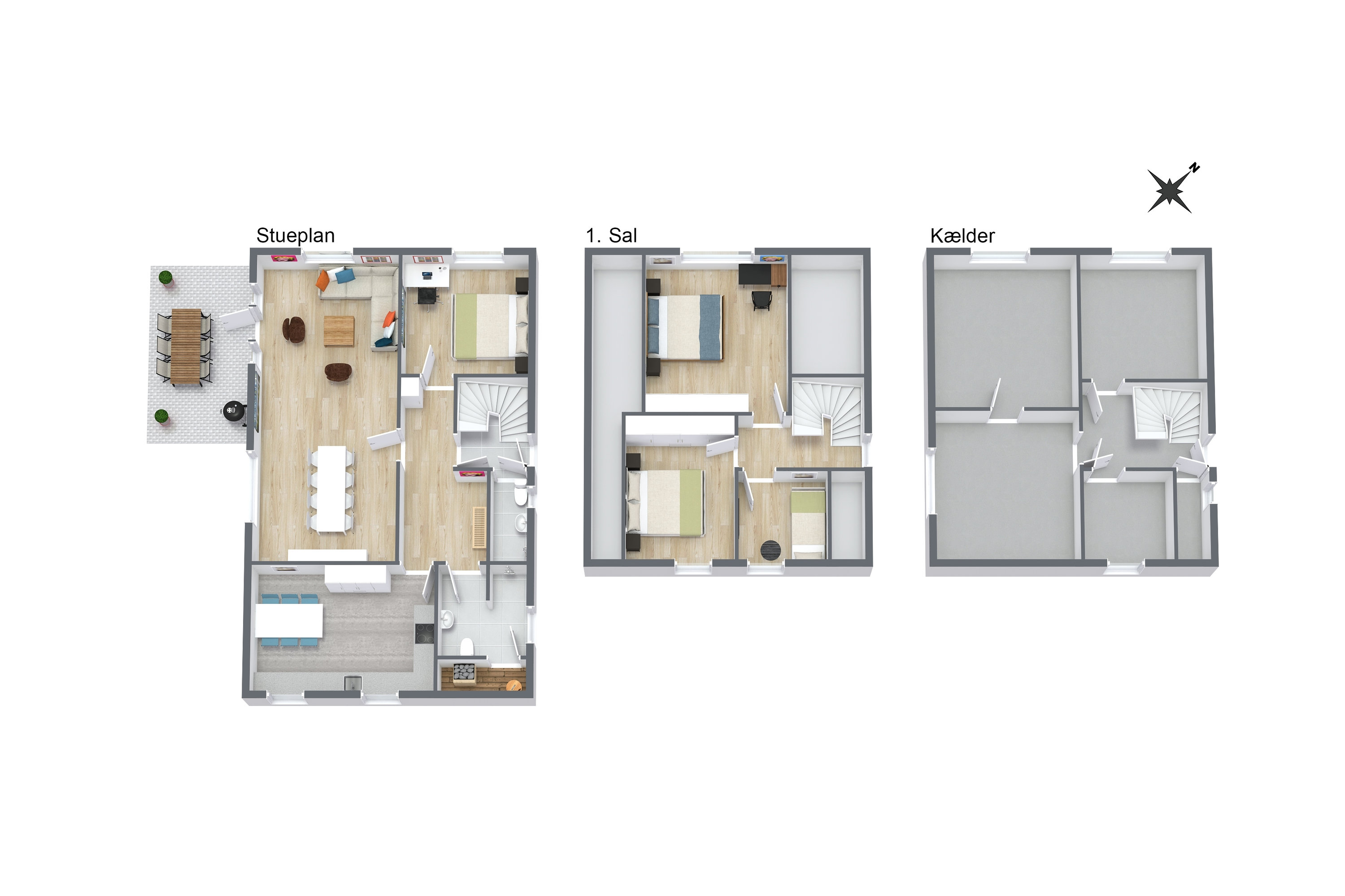 Plantegninger billede af Tykskovvej 16, 9830 Tårs