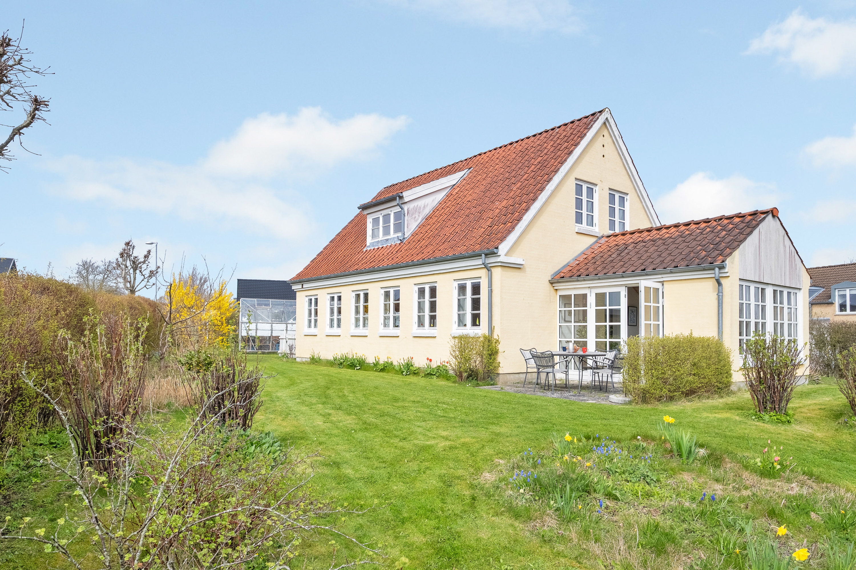 Villa: Facade på Sensommervej 133, 8530 Hjortshøj
