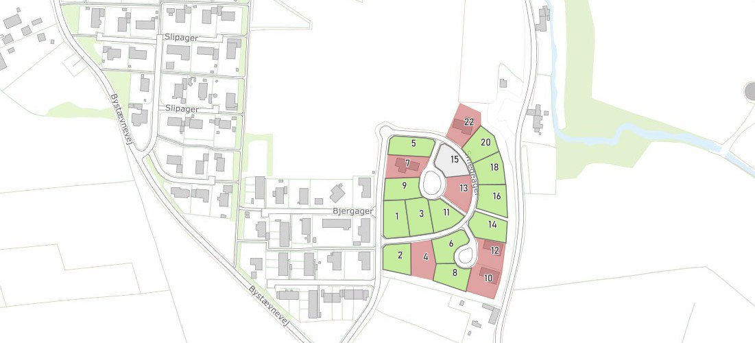 Helårsgrund på Smedeager 1-20, 5854 Gislev