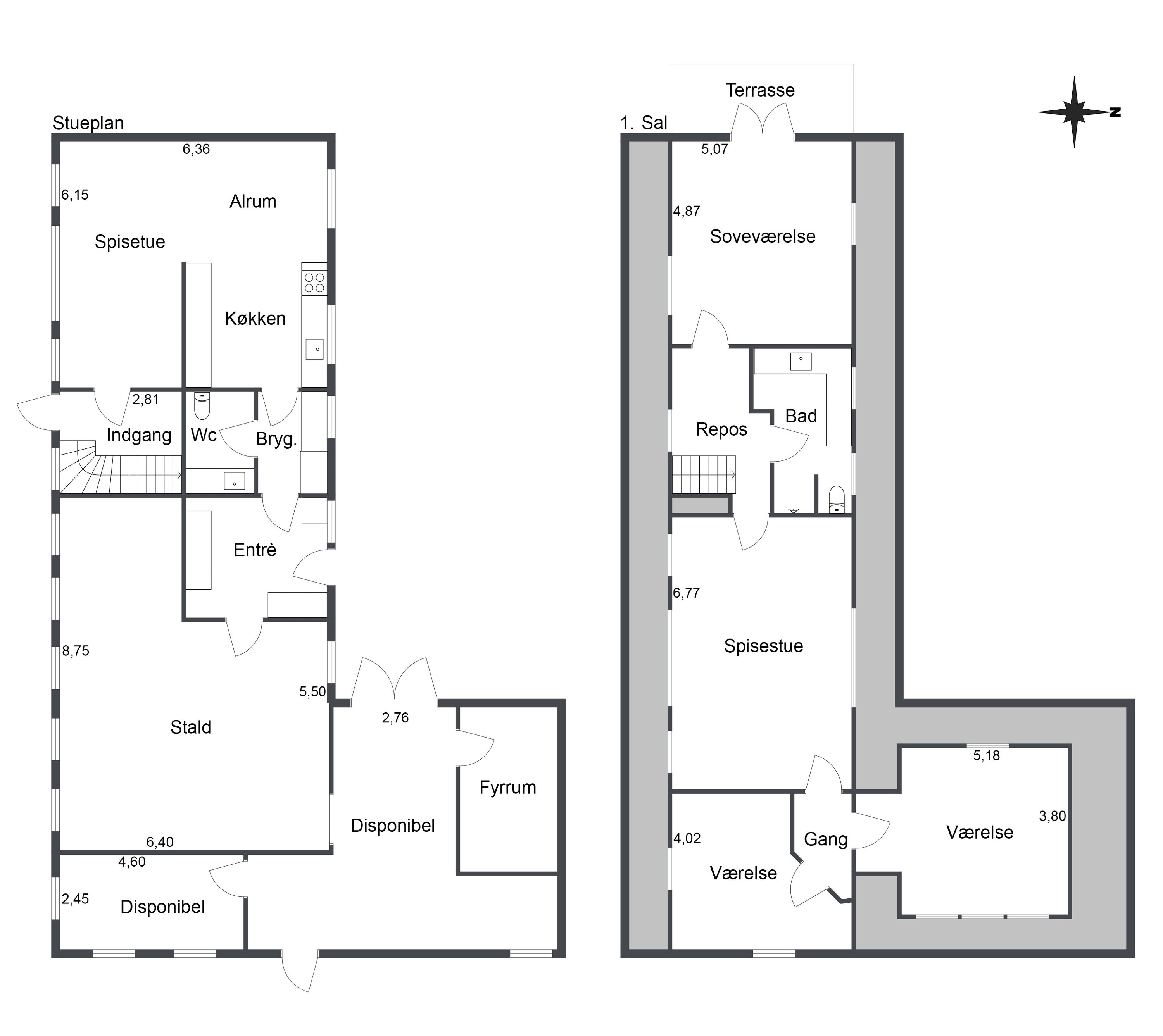 Plantegninger billede af Østerhedenvej 45, 9830 Tårs