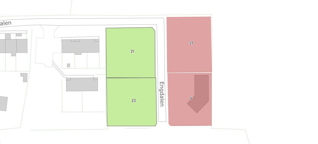 Helårsgrund på Engdalen 21-23, 5750 Ringe