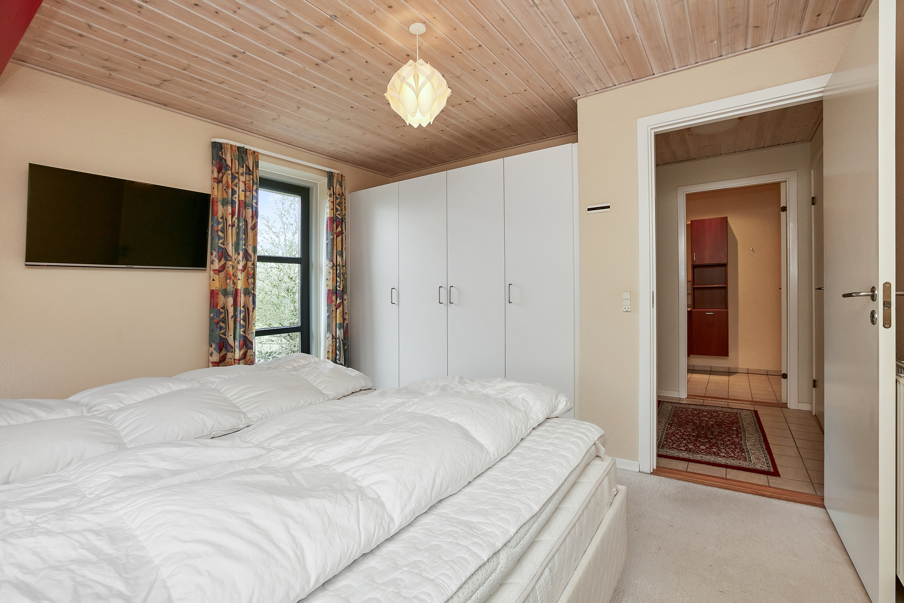 Fremhævet soveværelse billede i fuldskærmstilstand. Billede af Tonrå 46, 8751 Gedved