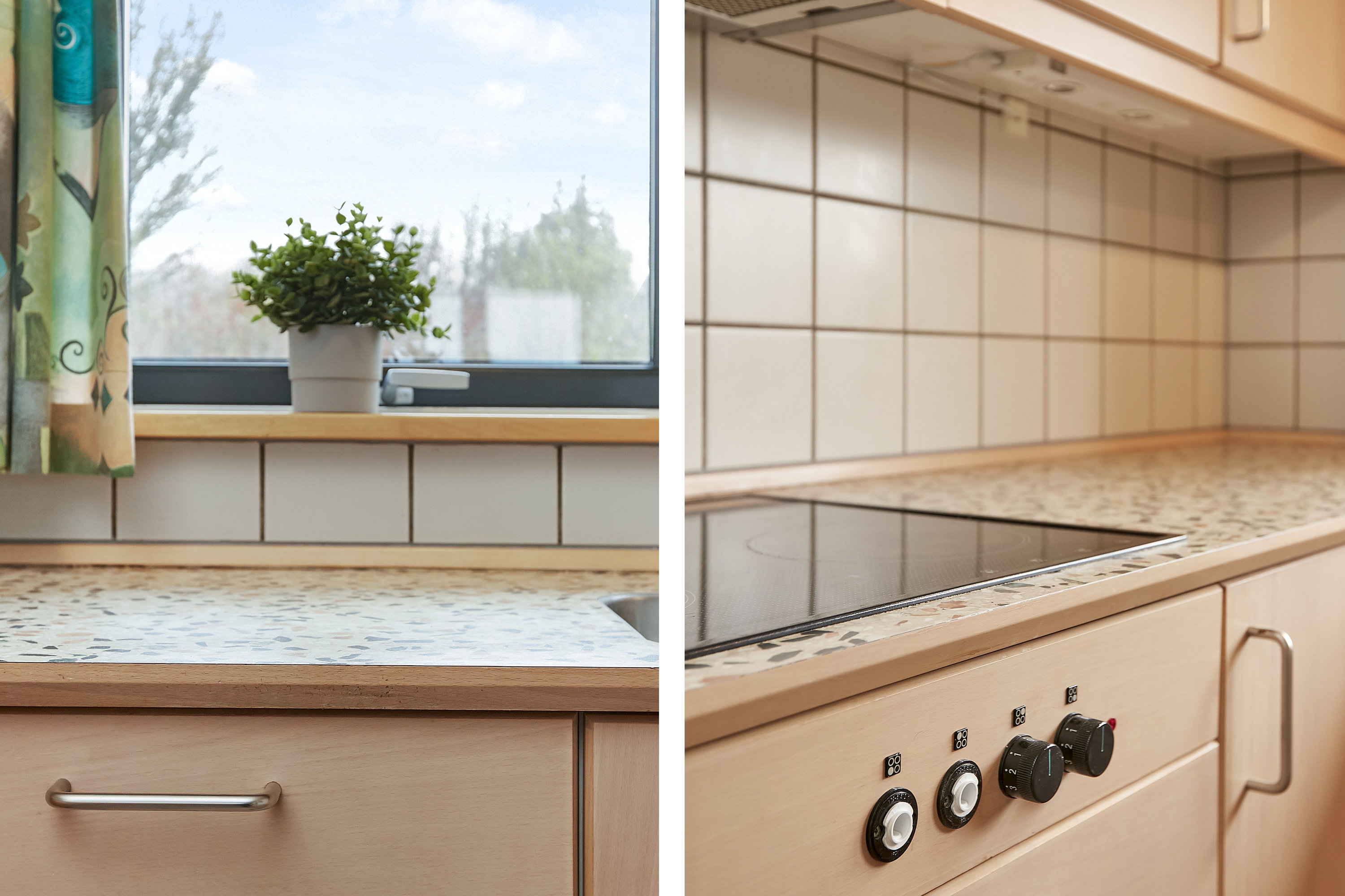 Fremhævet detaljer - køkken billede i fuldskærmstilstand. Billede af Tonrå 46, 8751 Gedved