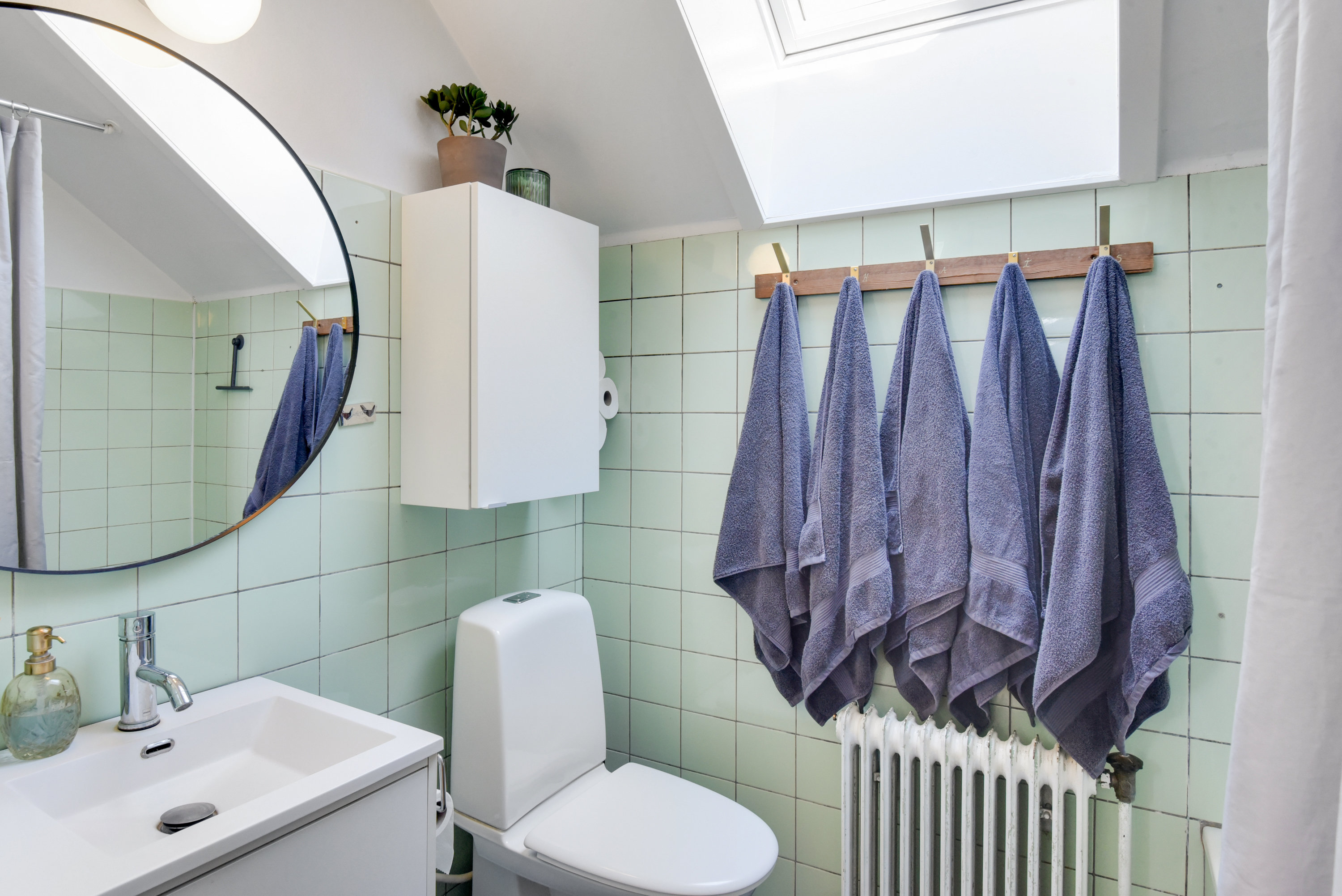 Fremhævet toilet billede i fuldskærmstilstand. Billede af Hørhaven 4, 2750 Ballerup