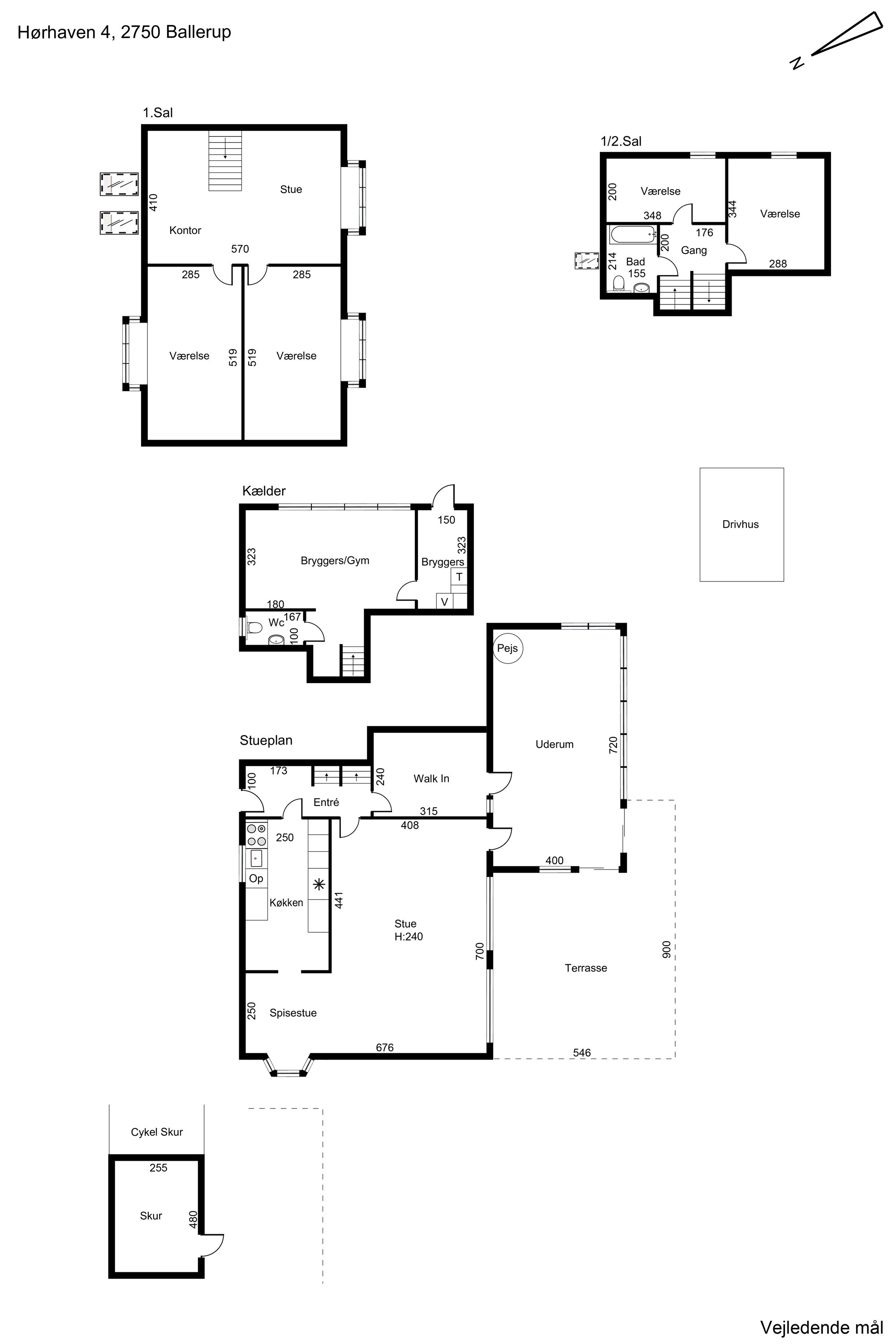 Plantegninger billede af Hørhaven 4, 2750 Ballerup