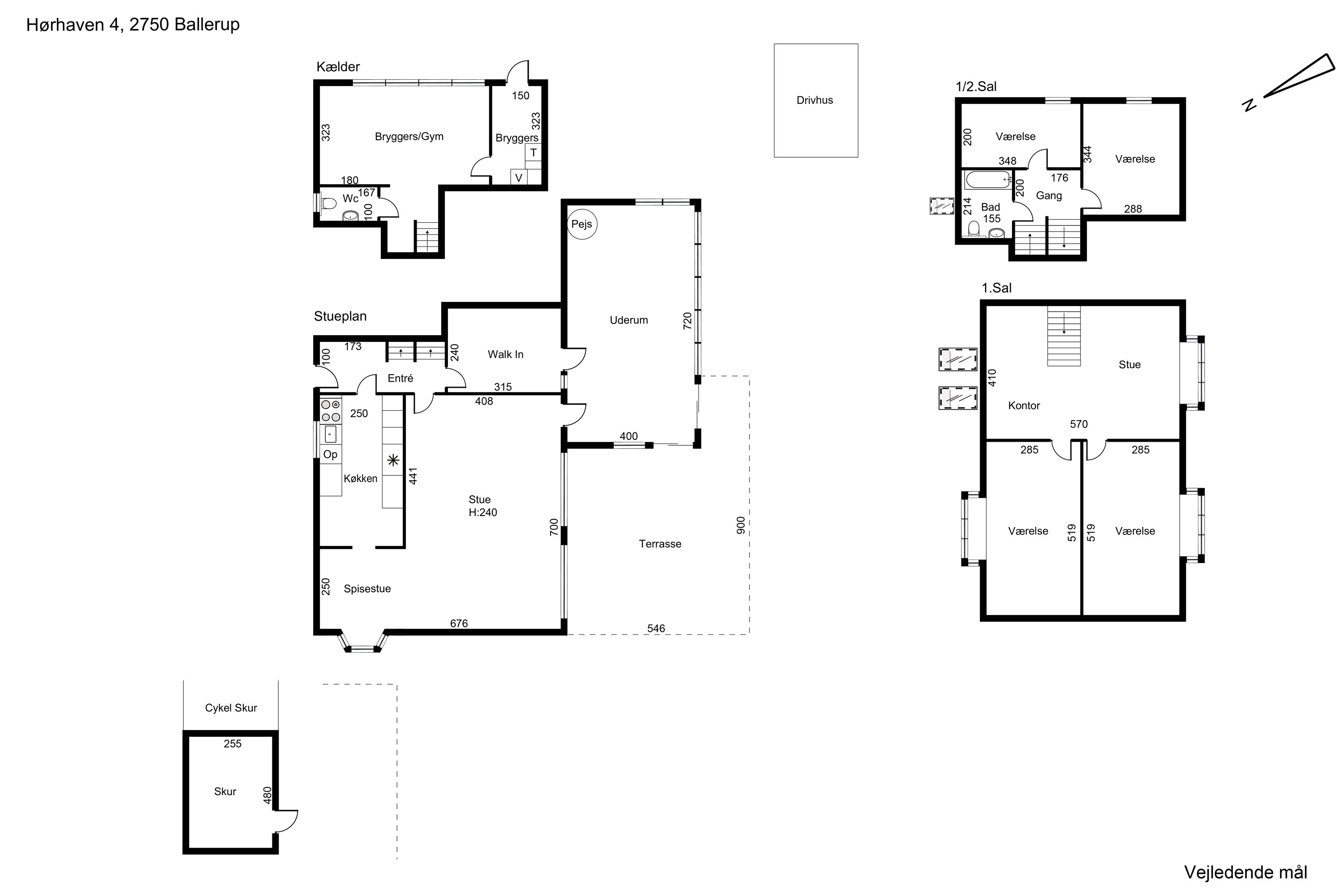 Plantegninger billede af Hørhaven 4, 2750 Ballerup