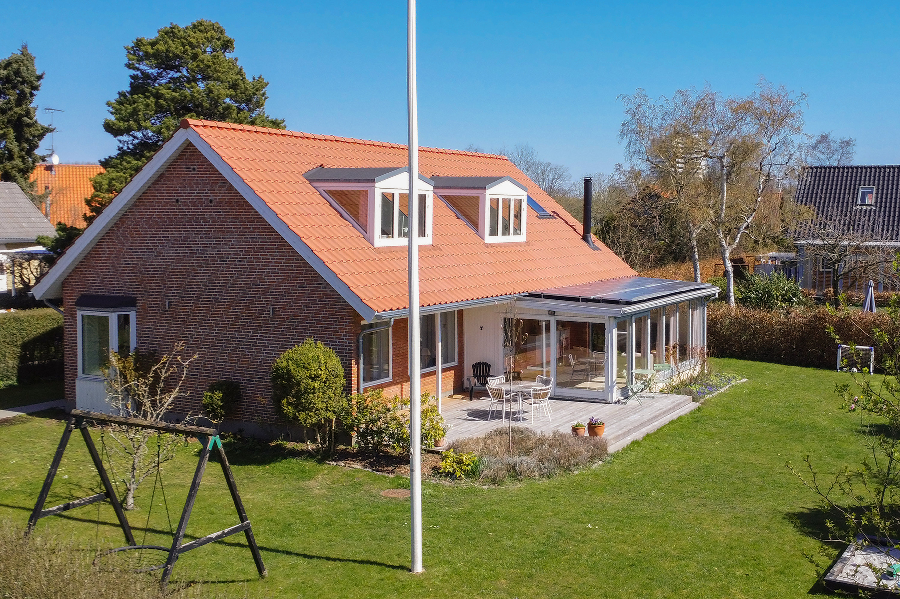 Villa: Facade på Hørhaven 4, 2750 Ballerup