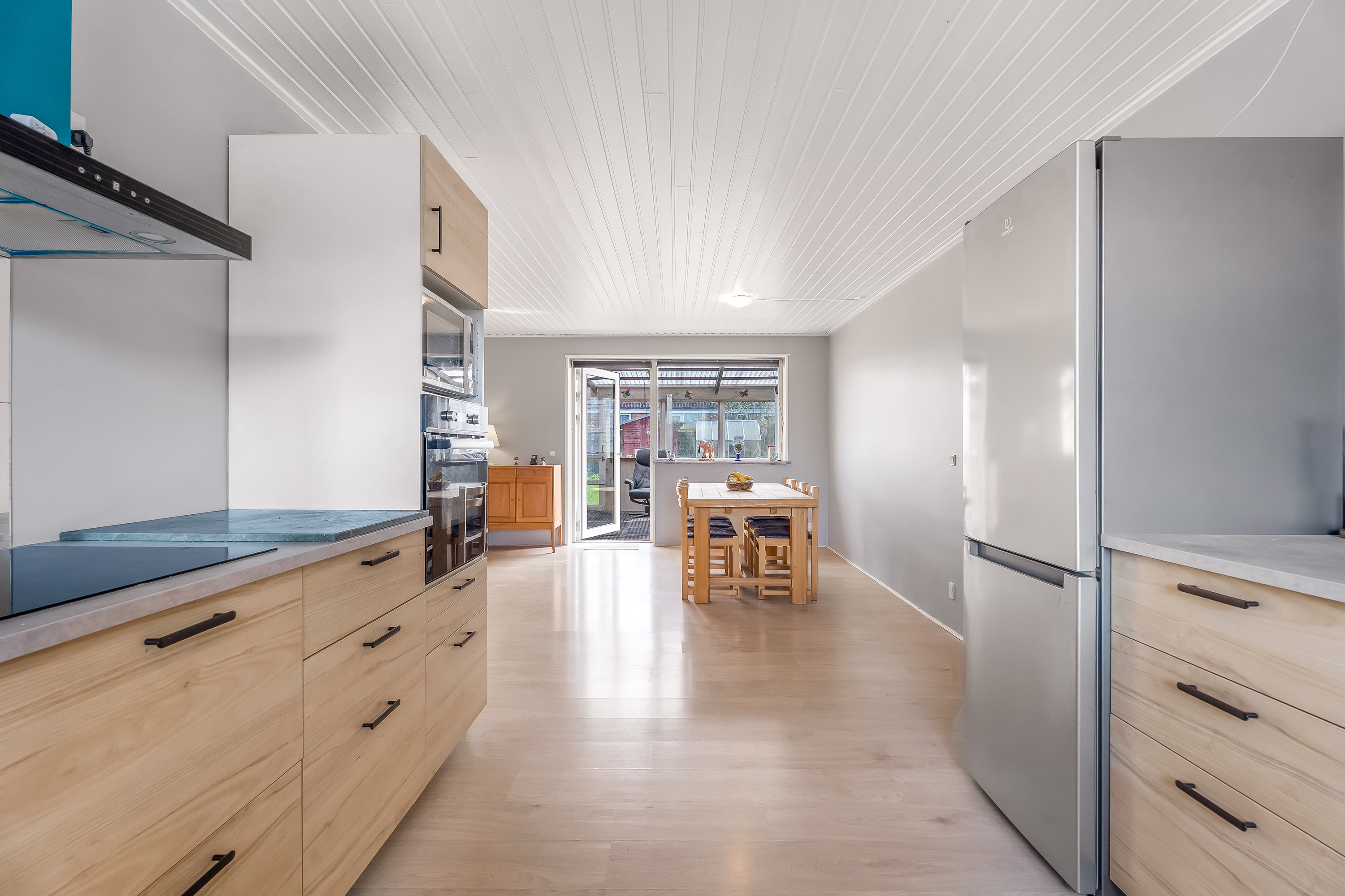 Fremhævet køkken billede i fuldskærmstilstand. Billede af Skolebanken 7, 4874 Gedser