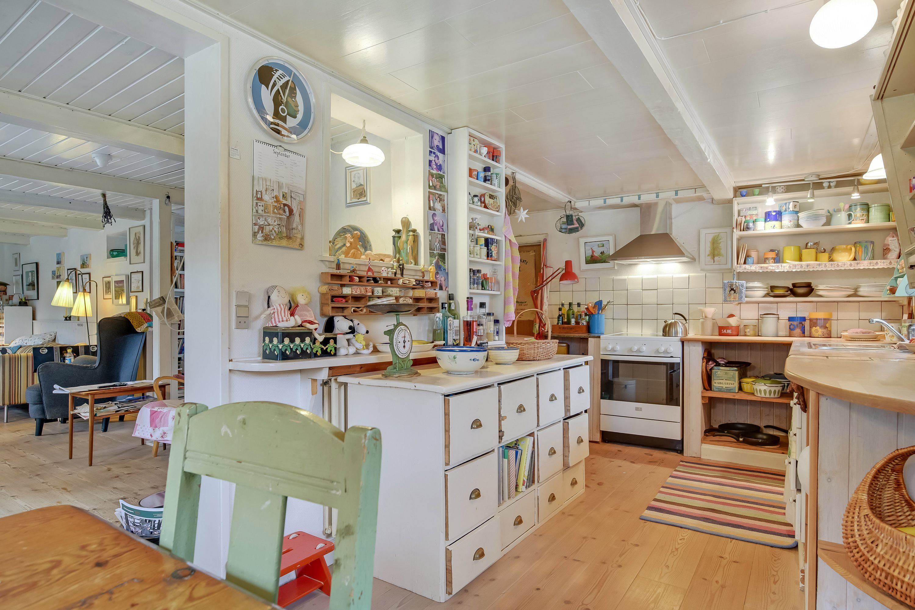 Fremhævet køkken billede i fuldskærmstilstand. Billede af Holstebrovej 71, Hee, 6950 Ringkøbing