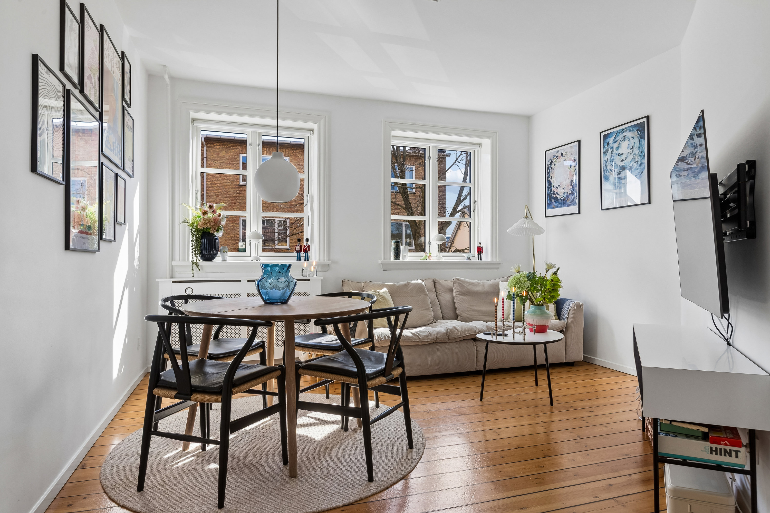 Fremhævet spisestue billede i fuldskærmstilstand. Billede af Søvang Alle 13, 1. th., 2770 Kastrup