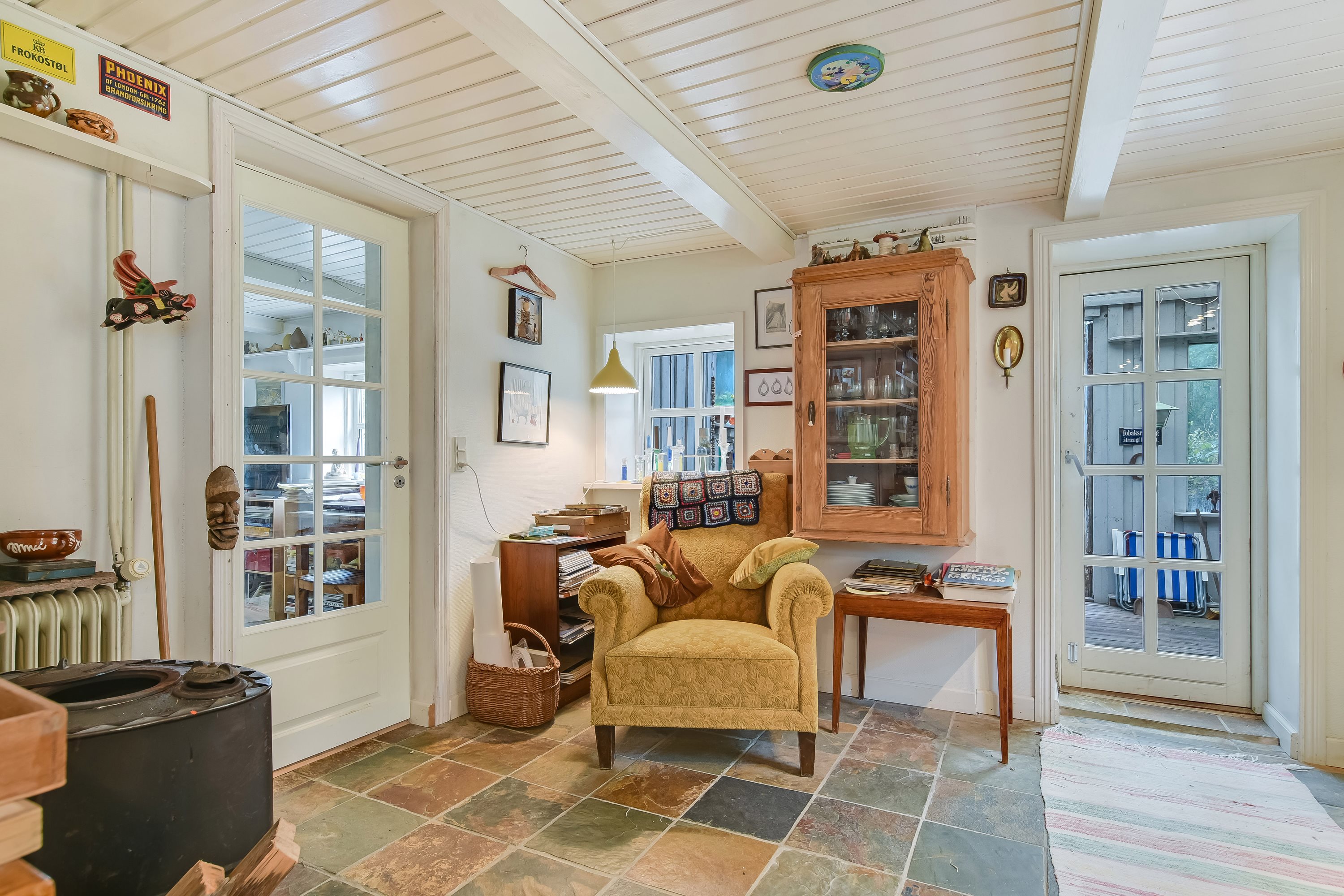 Fremhævet stue billede i fuldskærmstilstand. Billede af Holstebrovej 71, Hee, 6950 Ringkøbing