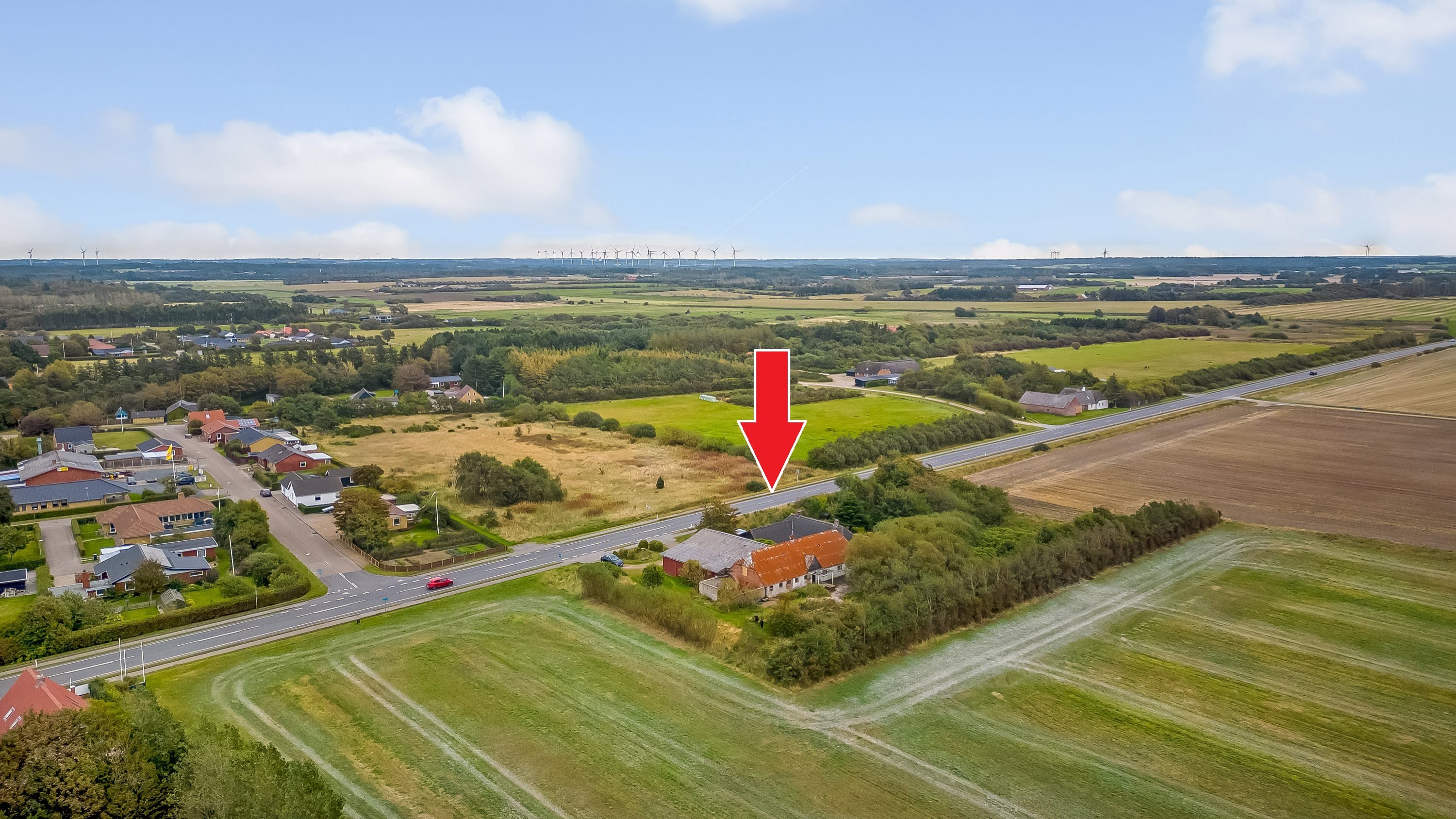 Fremhævet område billede i fuldskærmstilstand. Billede af Holstebrovej 71, Hee, 6950 Ringkøbing