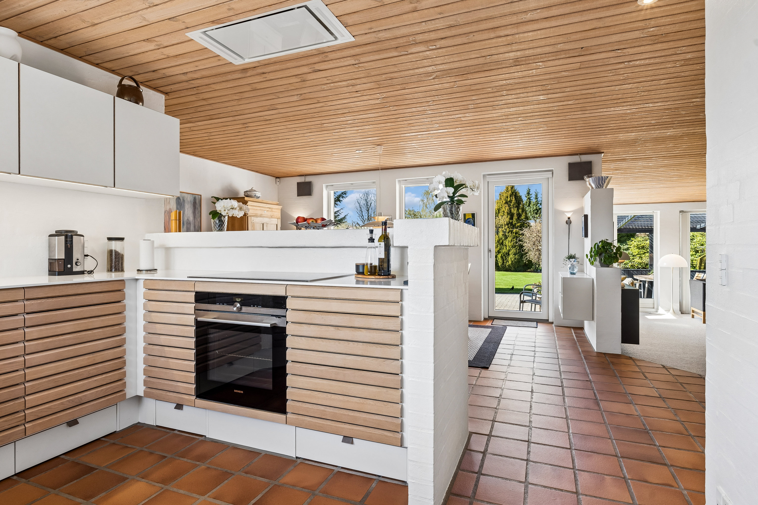 Fremhævet køkken billede i fuldskærmstilstand. Billede af Lilleskoven 28, 8722 Hedensted