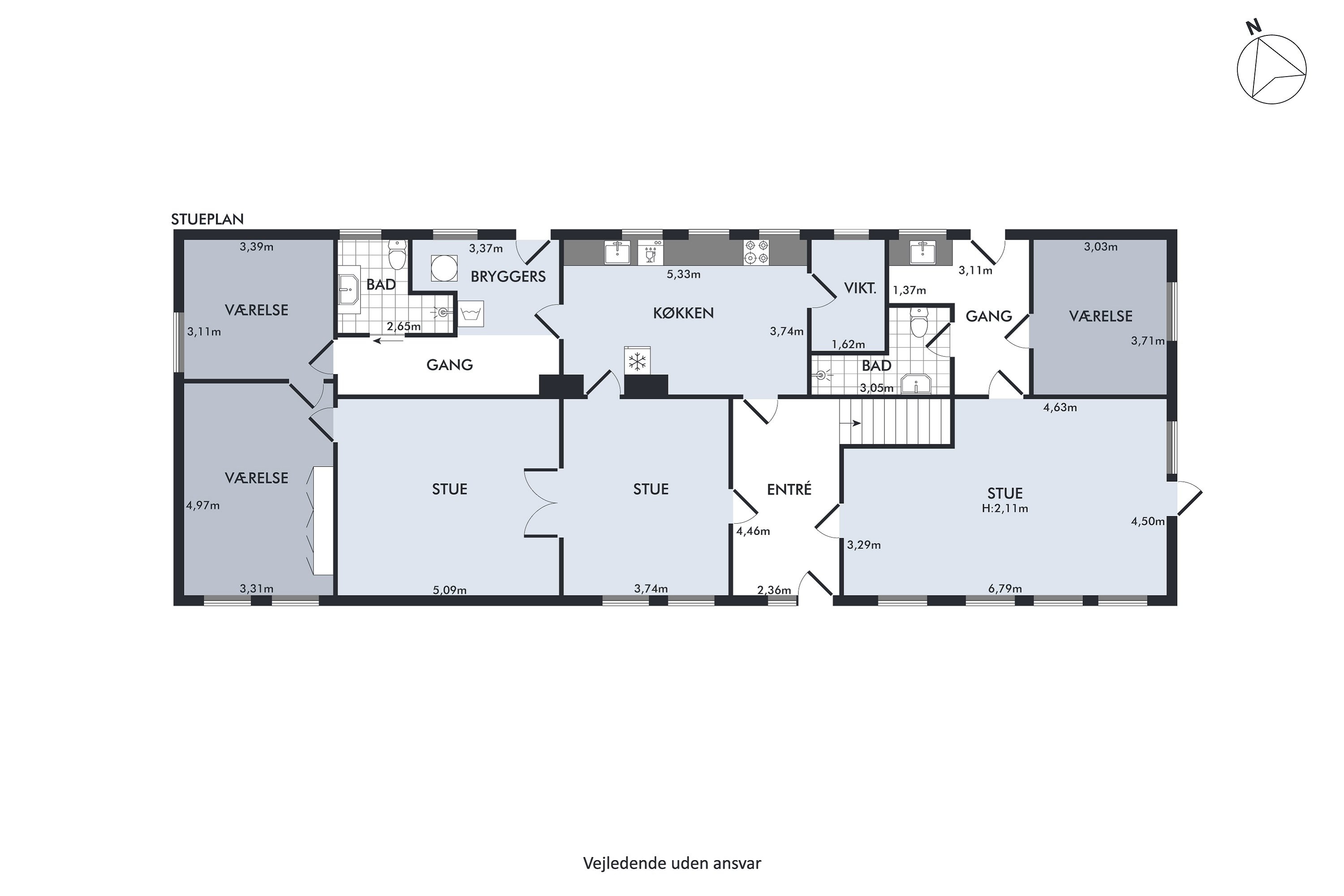 Plantegninger billede af Engmosen 6, Lysabild, 6470 Sydals