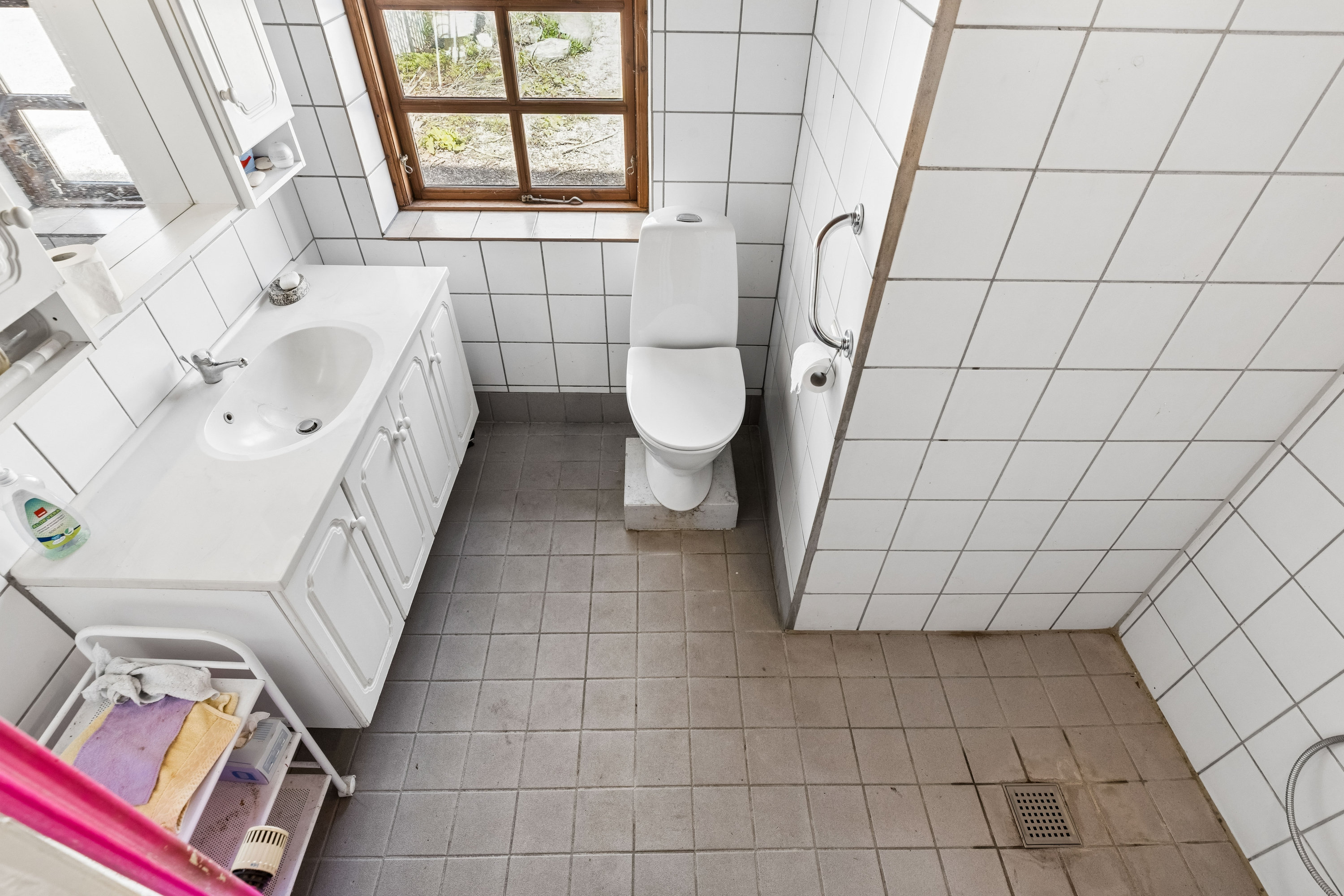 Fremhævet badeværelse billede i fuldskærmstilstand. Billede af Engmosen 6, Lysabild, 6470 Sydals