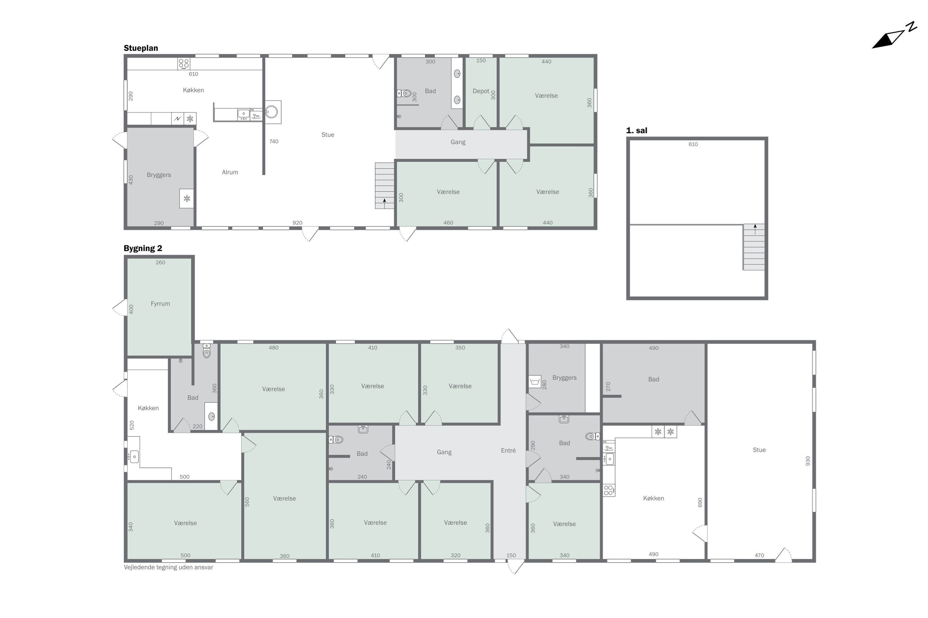 Plantegninger billede af Bjerrebyvej 27A, Tåsinge, 5700 Svendborg