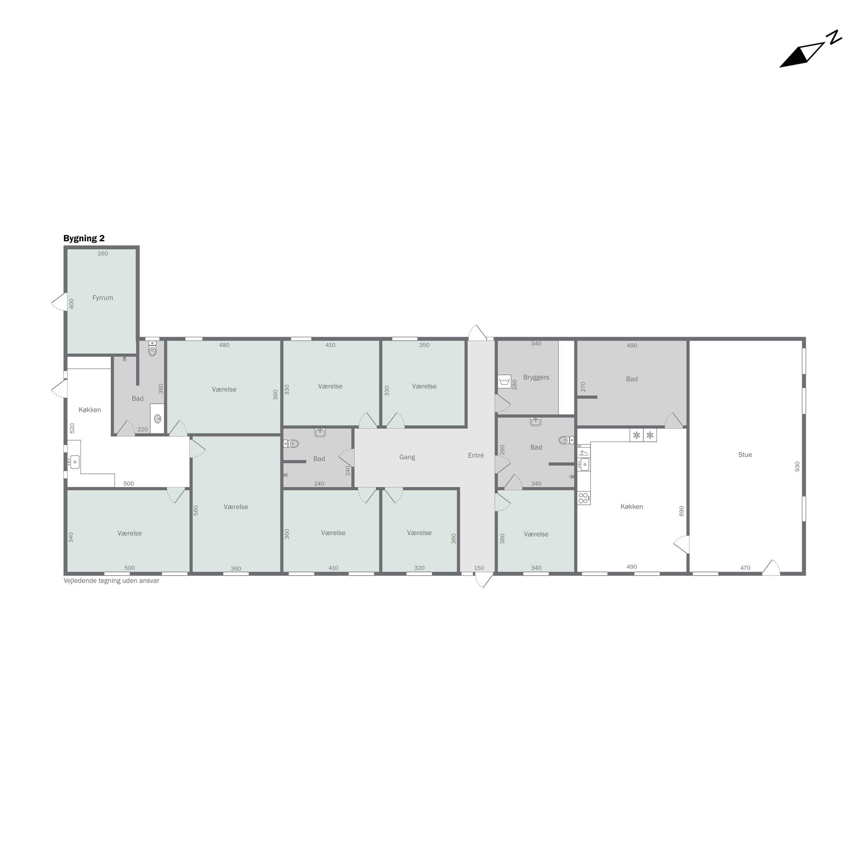 Plantegninger billede af Bjerrebyvej 27A, Tåsinge, 5700 Svendborg