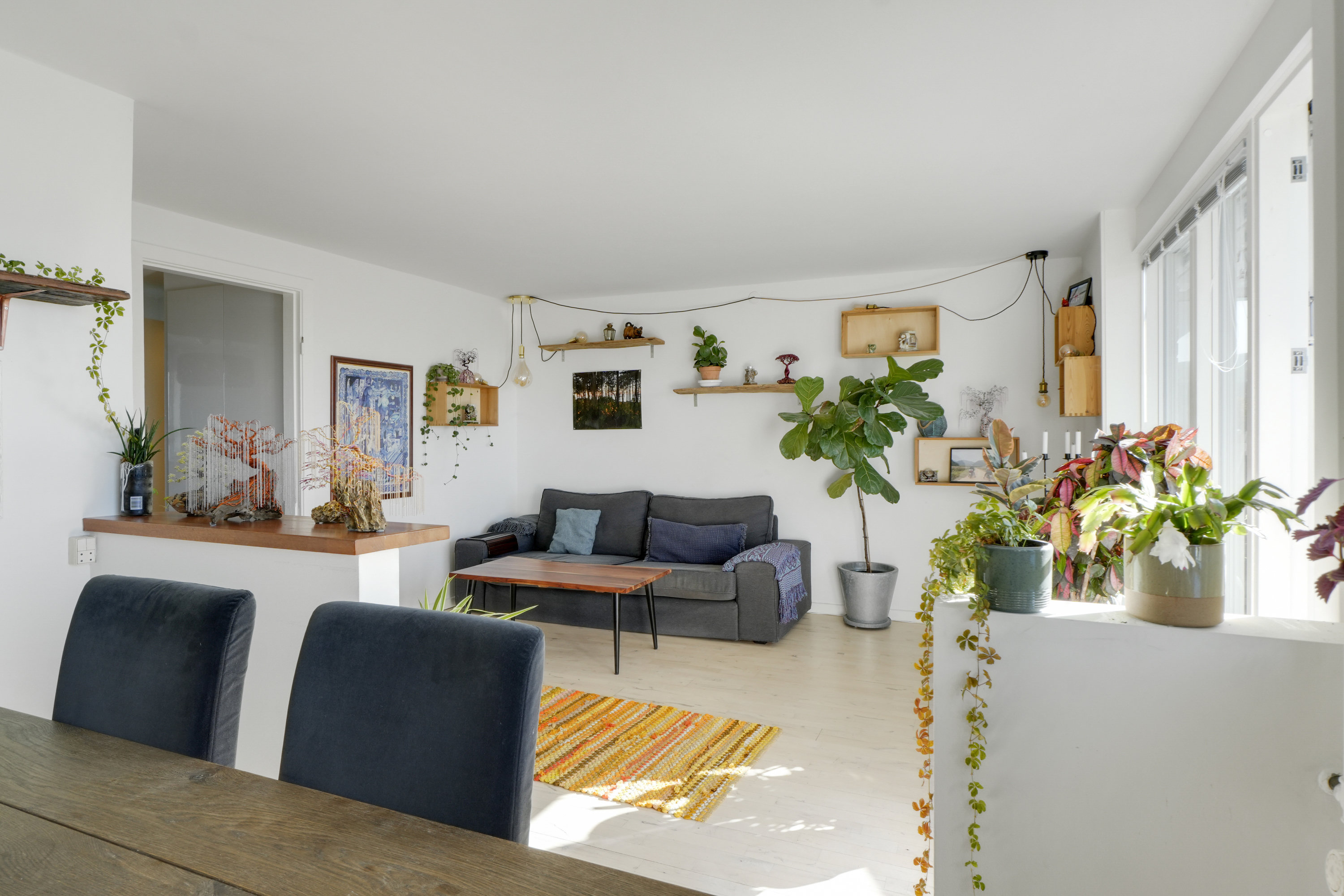 Fremhævet stue billede i fuldskærmstilstand. Billede af Næsborgvej 70, 2. th., 2650 Hvidovre