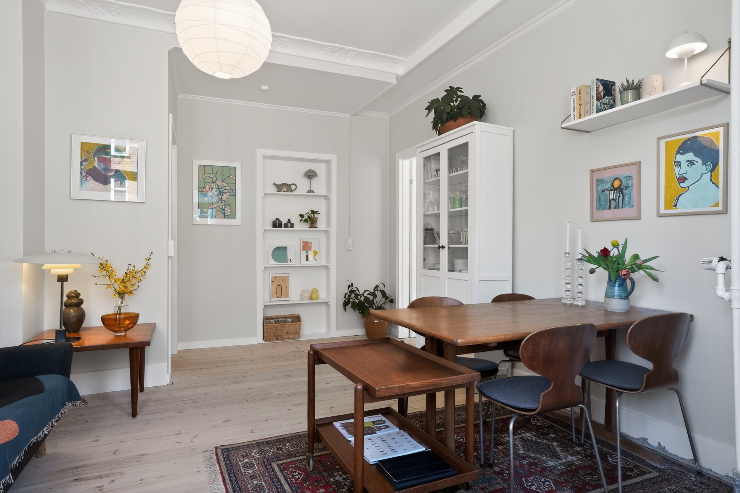 Fremhævet stue billede i fuldskærmstilstand. Billede af Trekronergade 2, 3. th., 2500 Valby