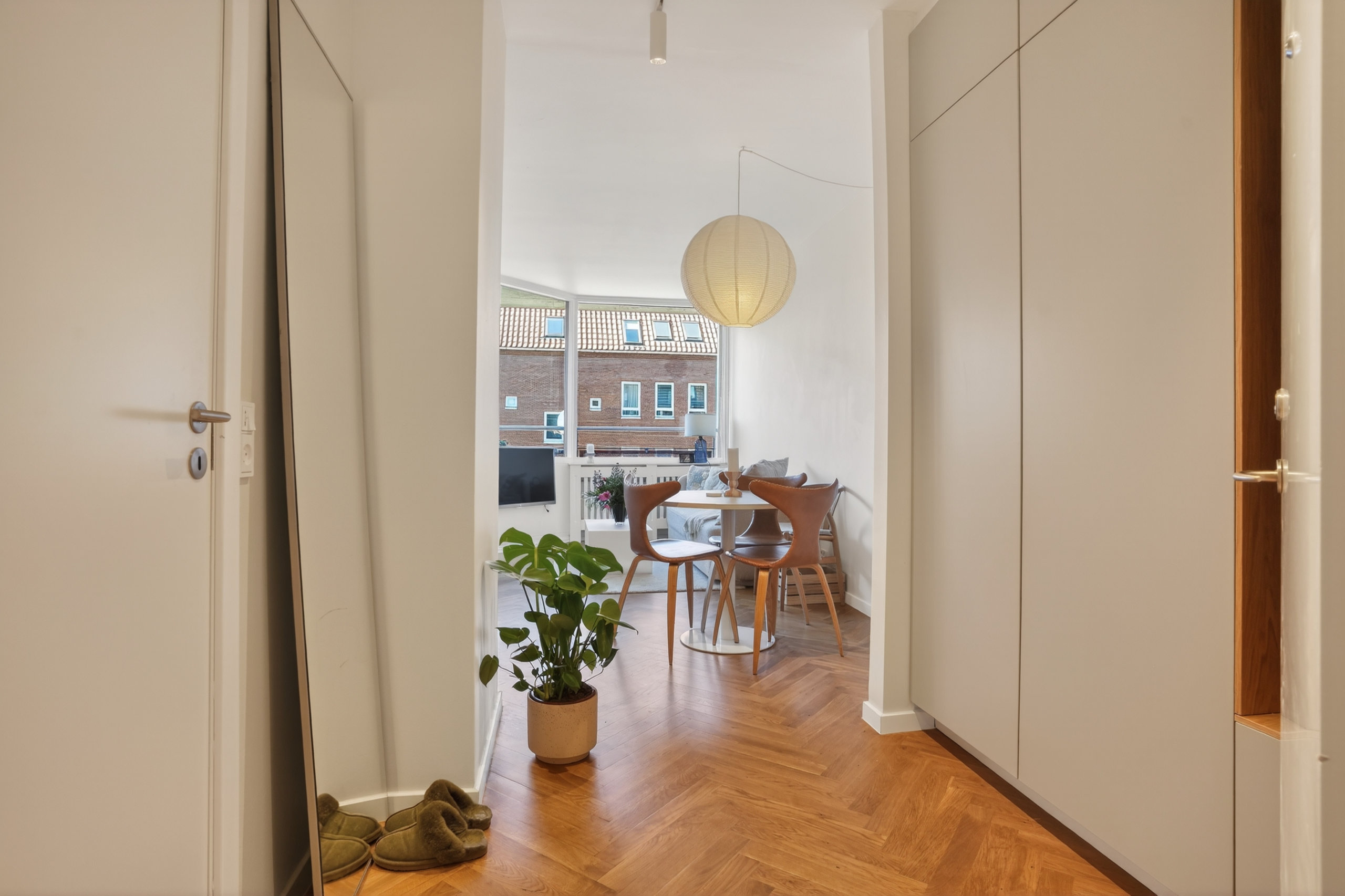 Fremhævet spisestue billede i fuldskærmstilstand. Billede af Heimdalsgade 42, 2. 19., 2200 København N
