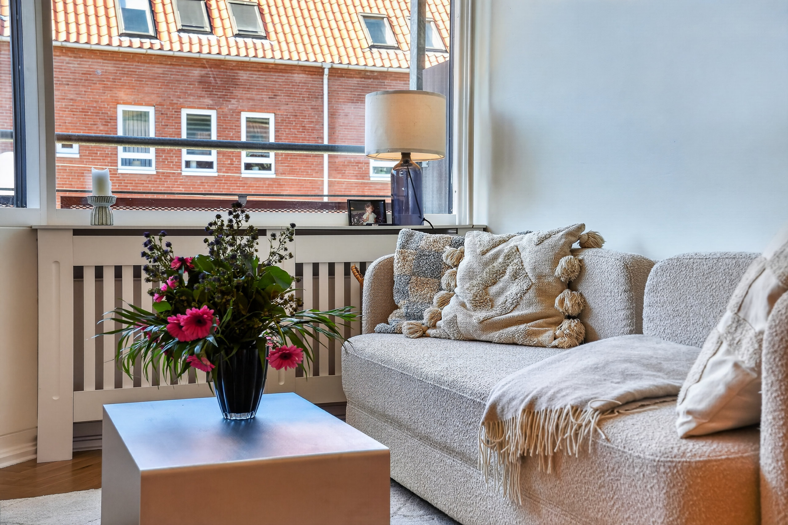 Fremhævet stue billede i fuldskærmstilstand. Billede af Heimdalsgade 42, 2. 19., 2200 København N