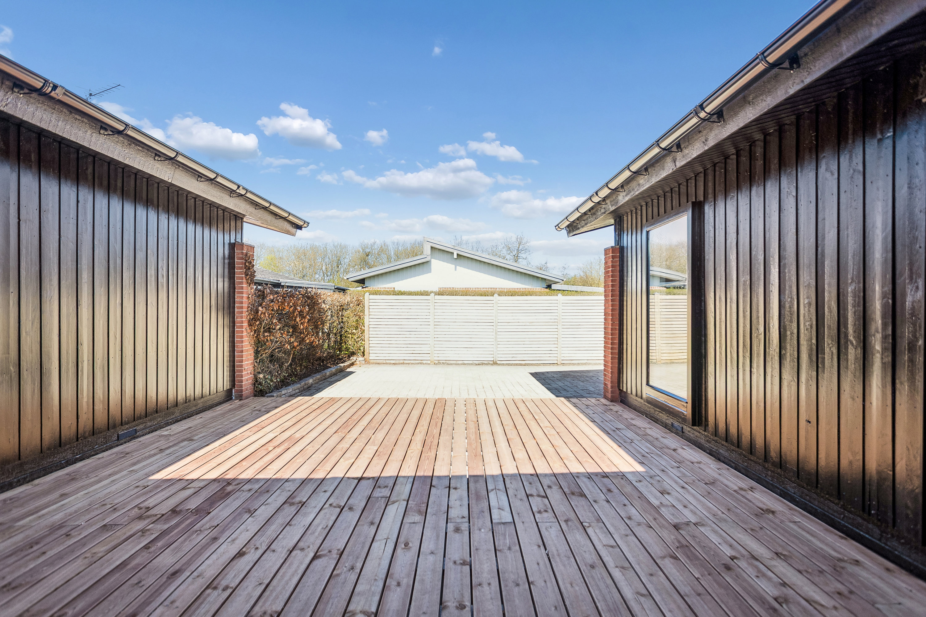 Fremhævet terrasse billede i fuldskærmstilstand. Billede af Fabersvej 22, 7500 Holstebro