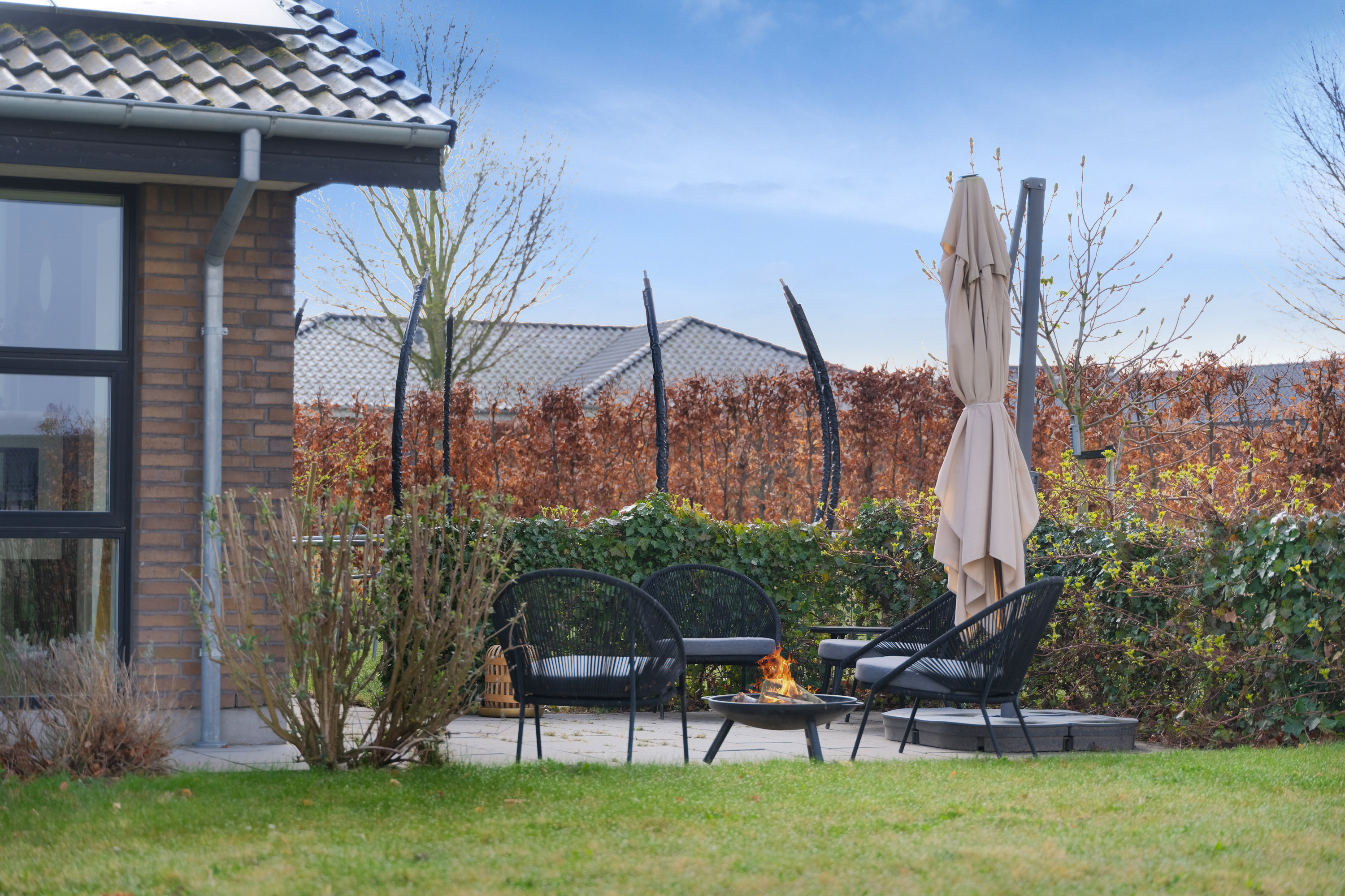 Fremhævet have billede i fuldskærmstilstand. Billede af Hustomten 21, 5800 Nyborg