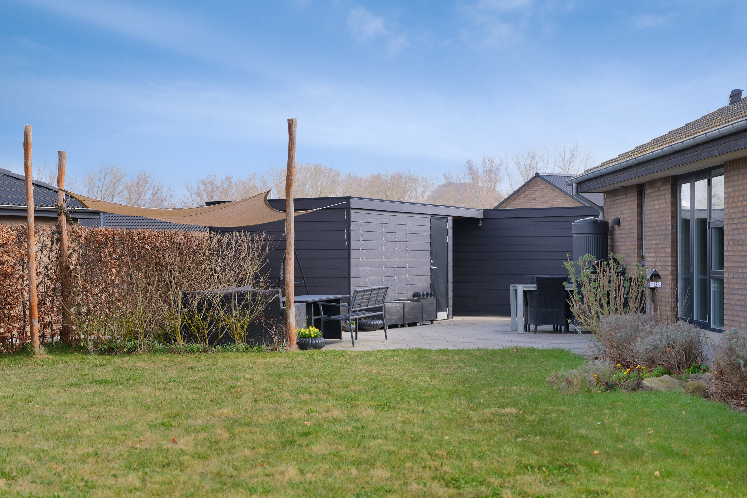 Fremhævet have billede i fuldskærmstilstand. Billede af Hustomten 21, 5800 Nyborg