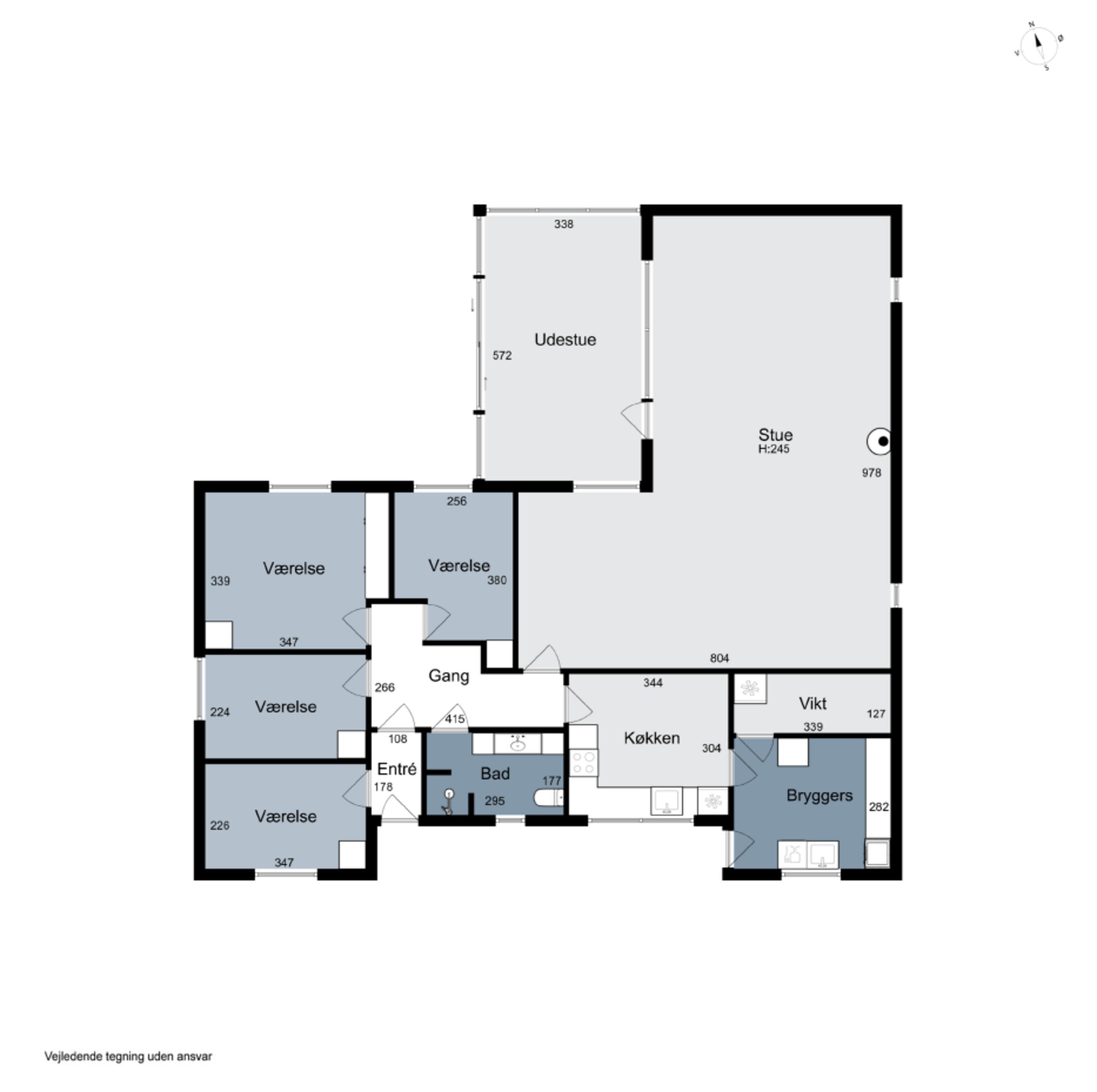 Plantegninger billede af Baldersvej 19, 6040 Egtved