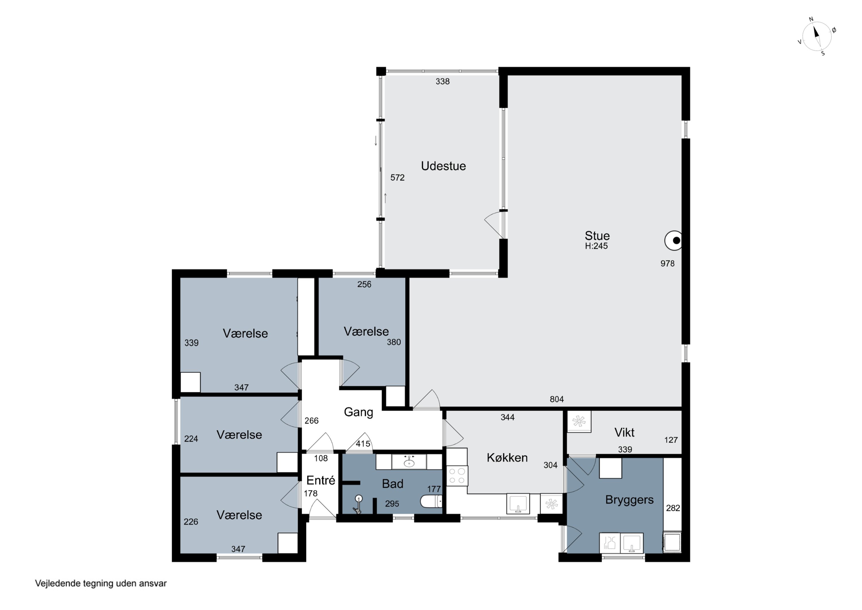 Plantegninger billede af Baldersvej 19, 6040 Egtved