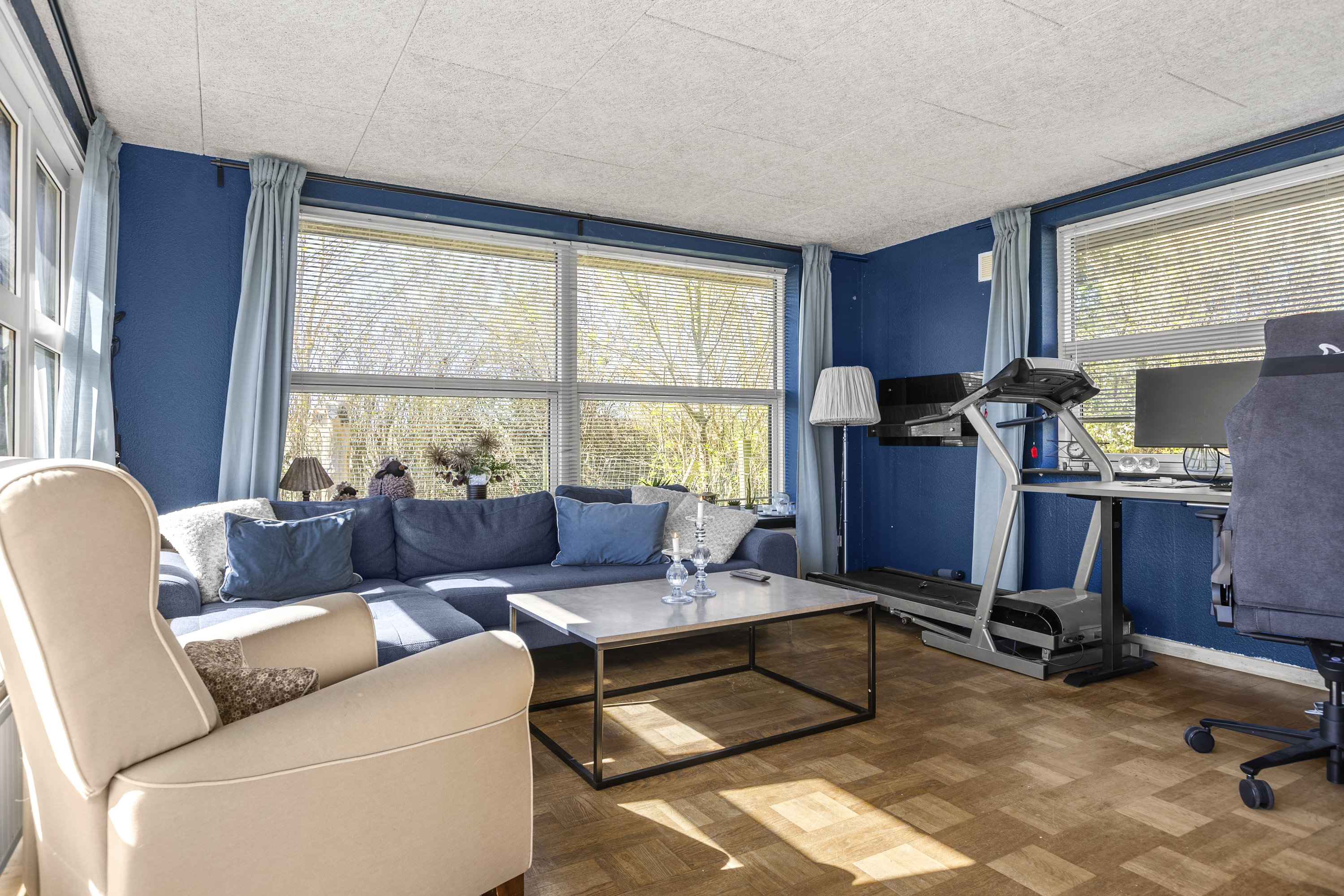 Fremhævet udestue billede i fuldskærmstilstand. Billede af Viskingevejen 1, 4470 Svebølle