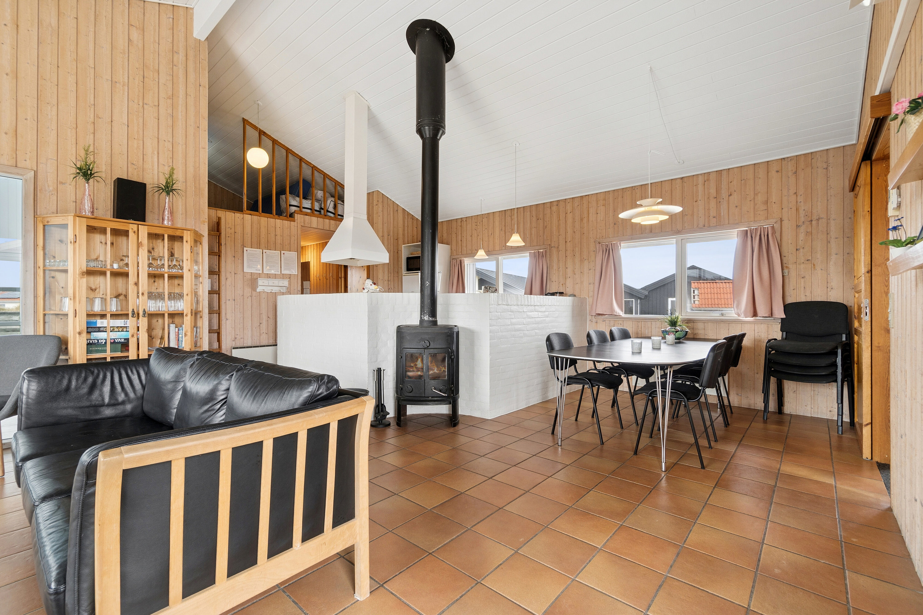 Fremhævet stue billede i fuldskærmstilstand. Billede af Klitstien 33, Klitmøller, 7700 Thisted