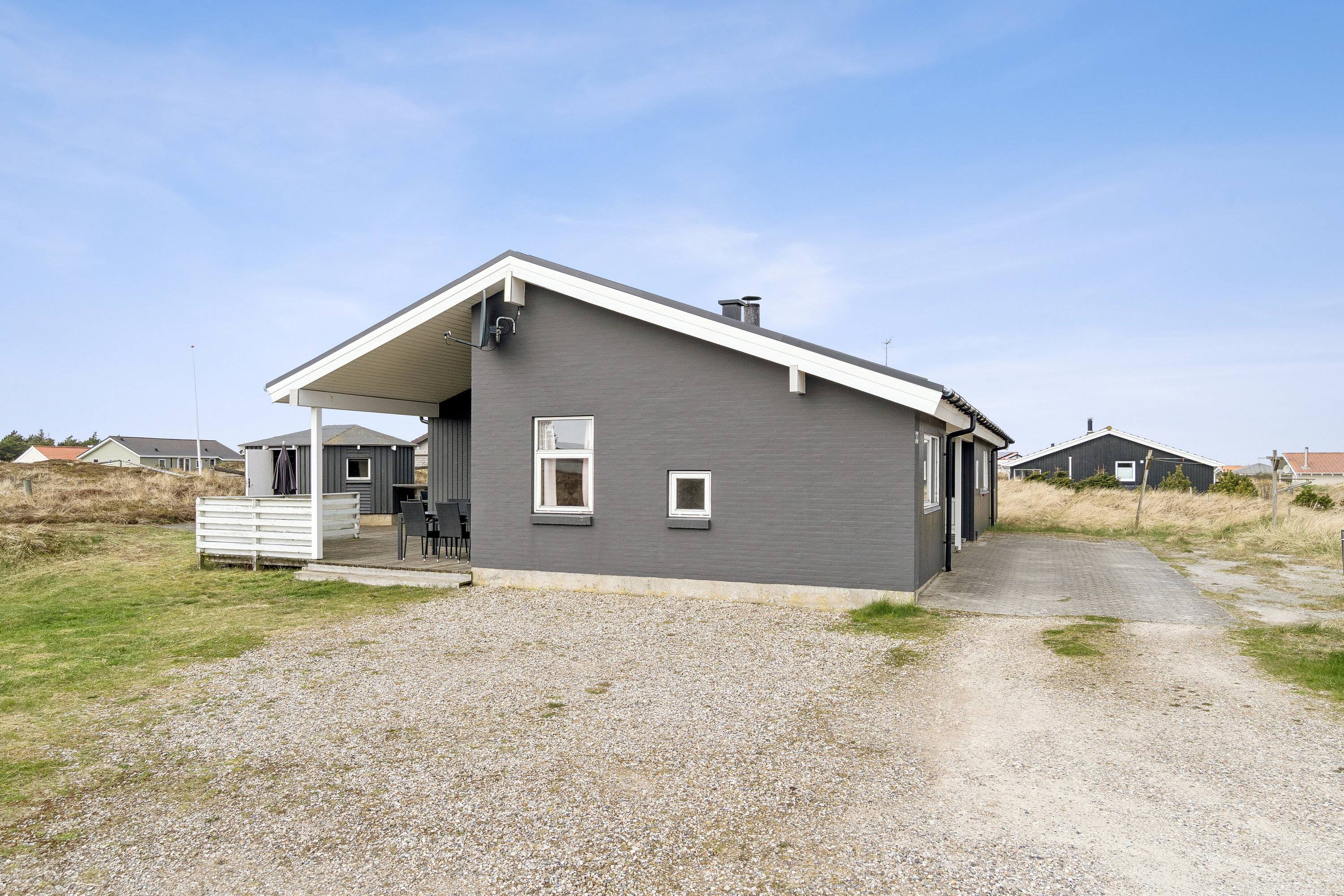 Fremhævet udendørs billede i fuldskærmstilstand. Billede af Klitstien 33, Klitmøller, 7700 Thisted